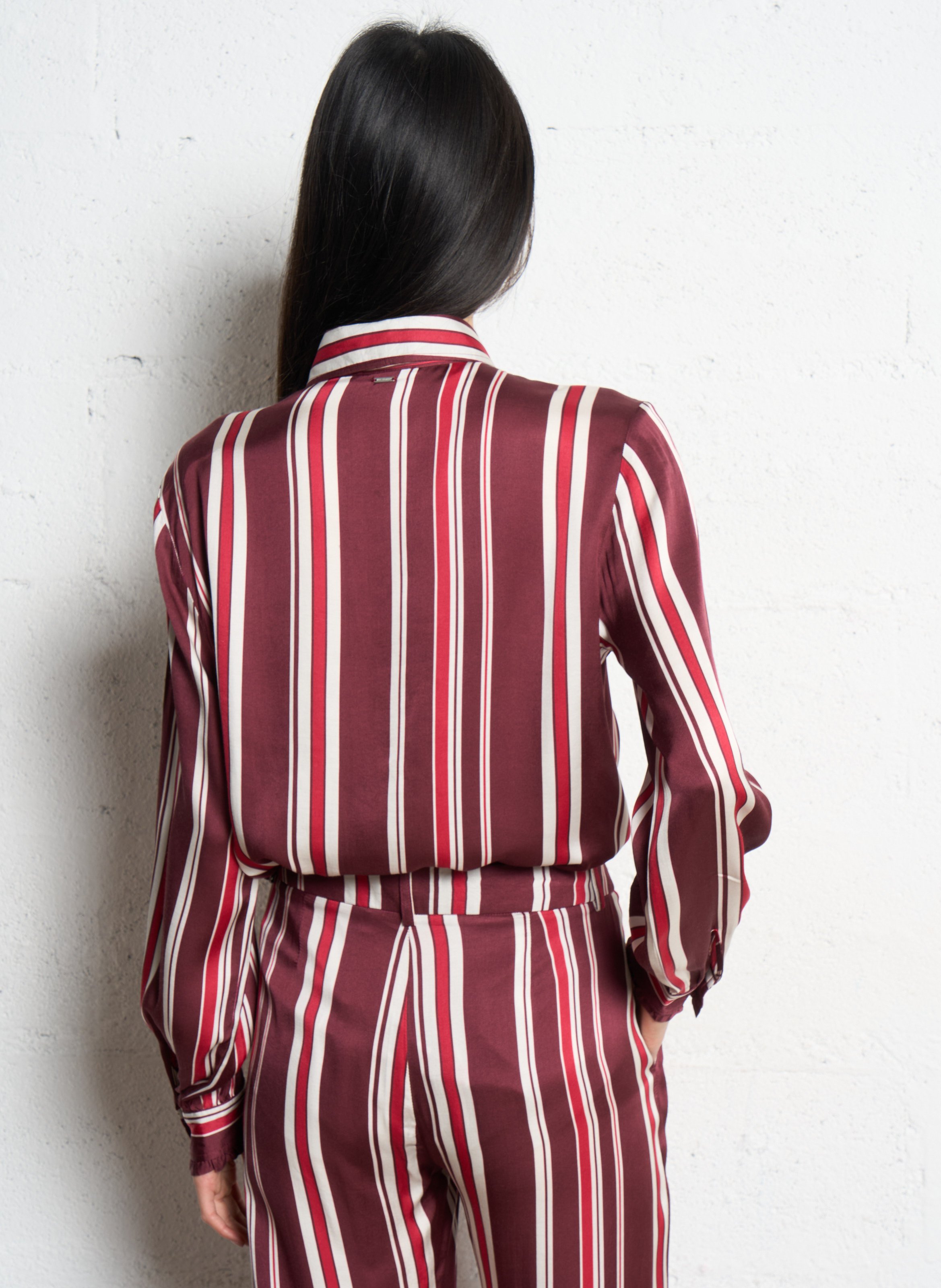 Chemise col classique IKKS Rose