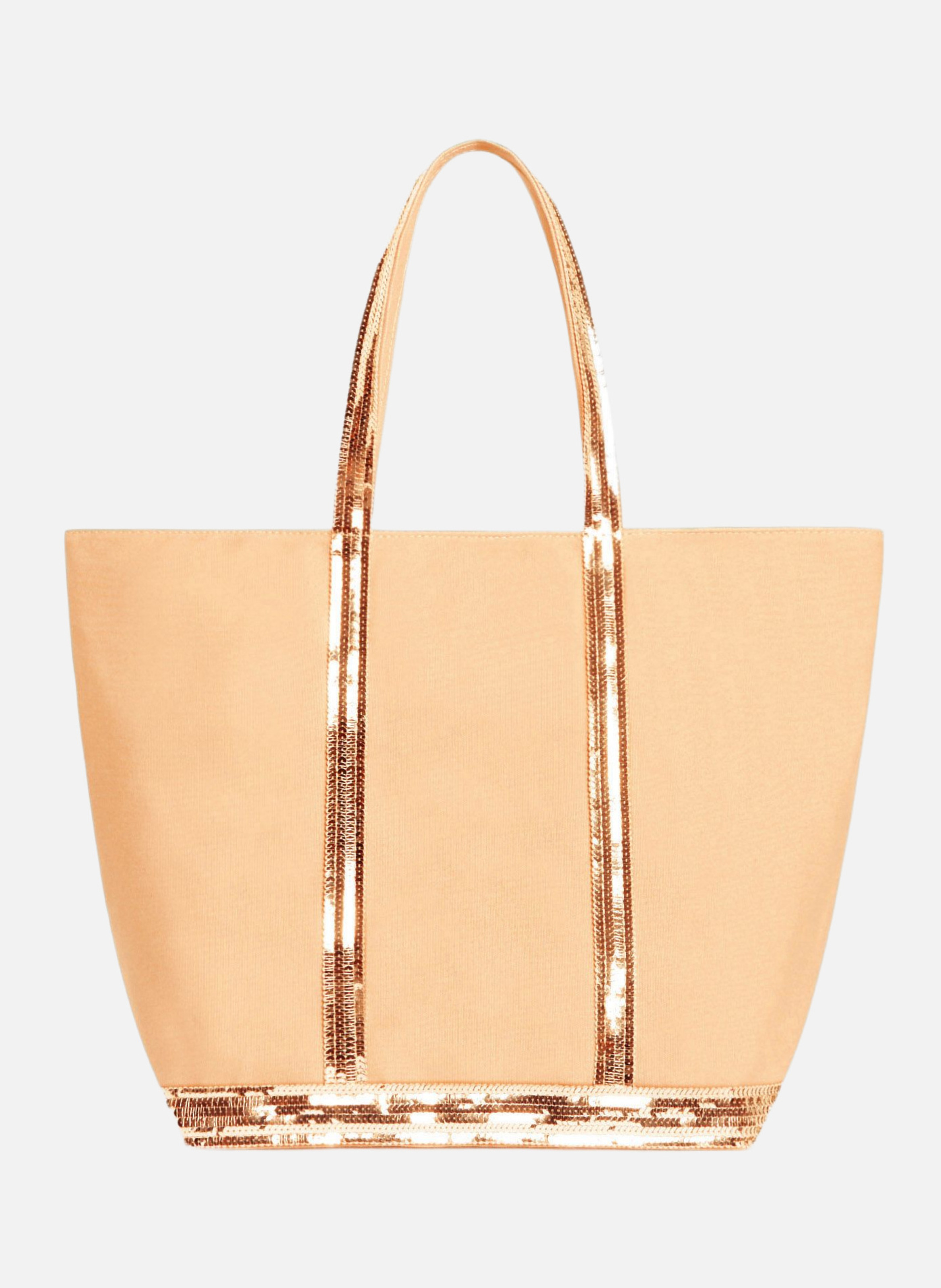 Jaune Sac Vanessabruno Cabas L Tote Bag Vanessa Bruno Moutarde Linen