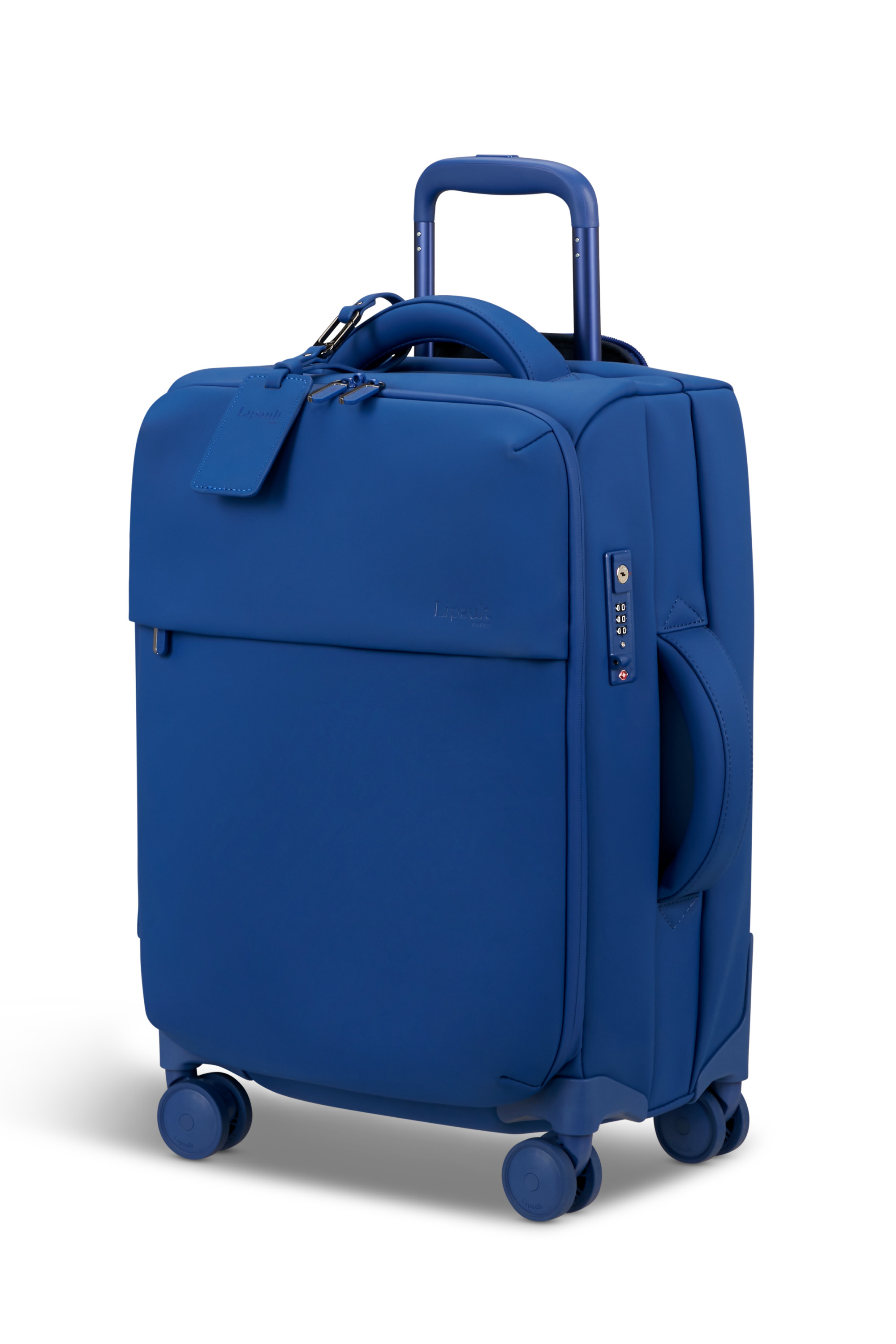 Lost in berlin valise 4 roues taille s LIPAULT PARIS Bleu