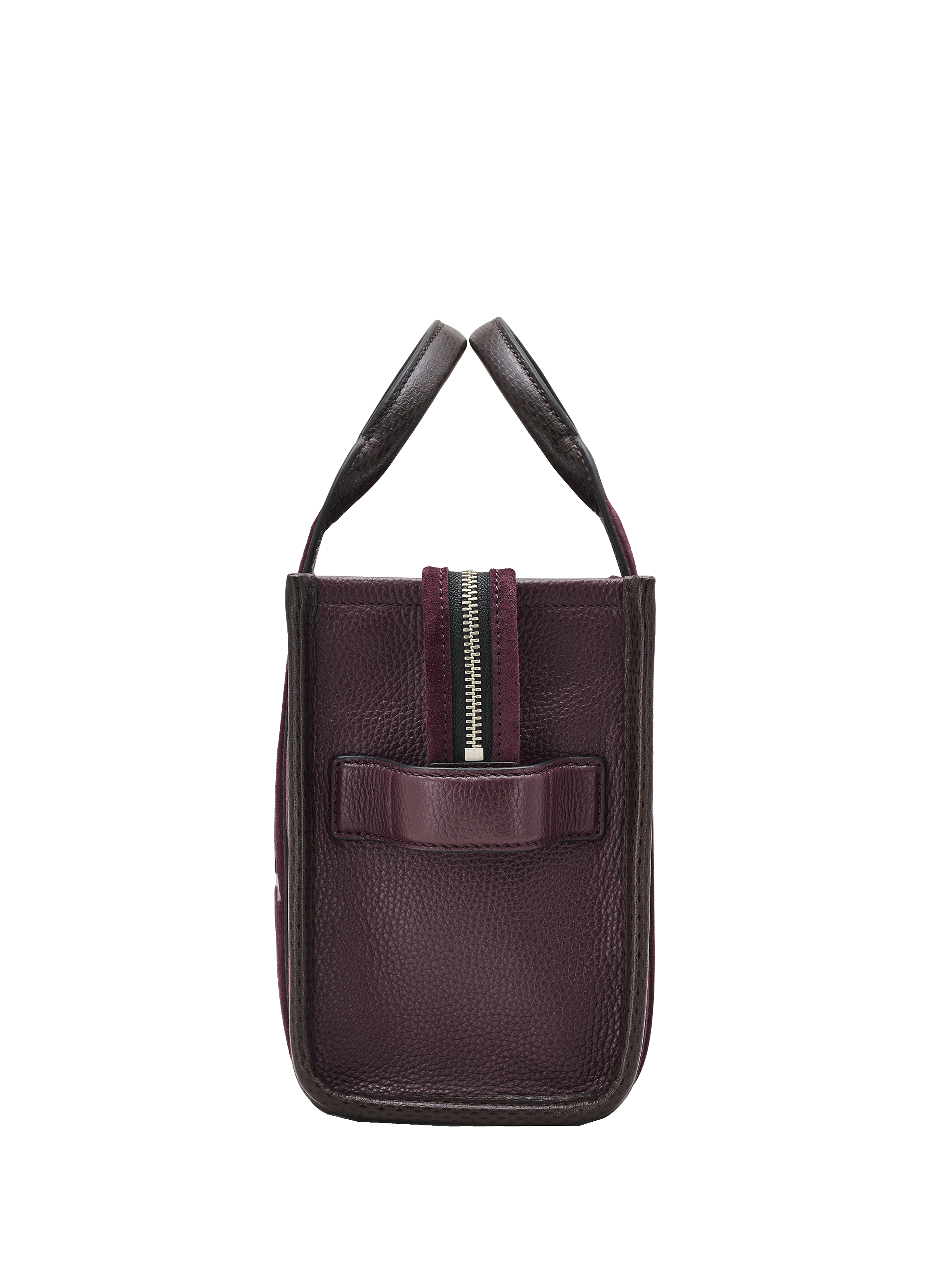 Sac cabas The Tote Bag en daim MARC JACOBS Rouge