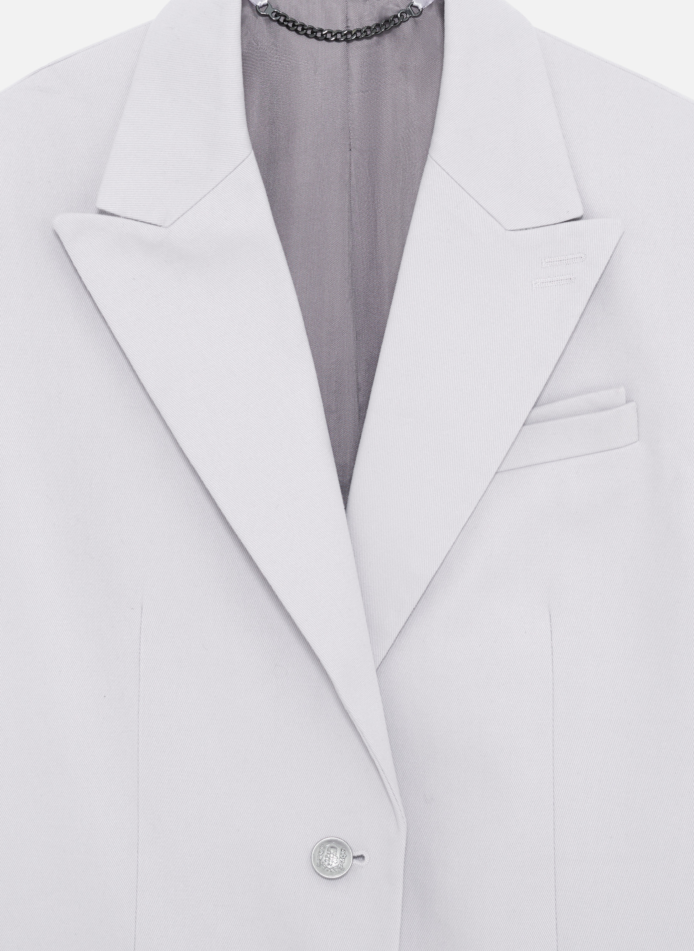 Veste de tailleur droite THE KOOPLES Violet