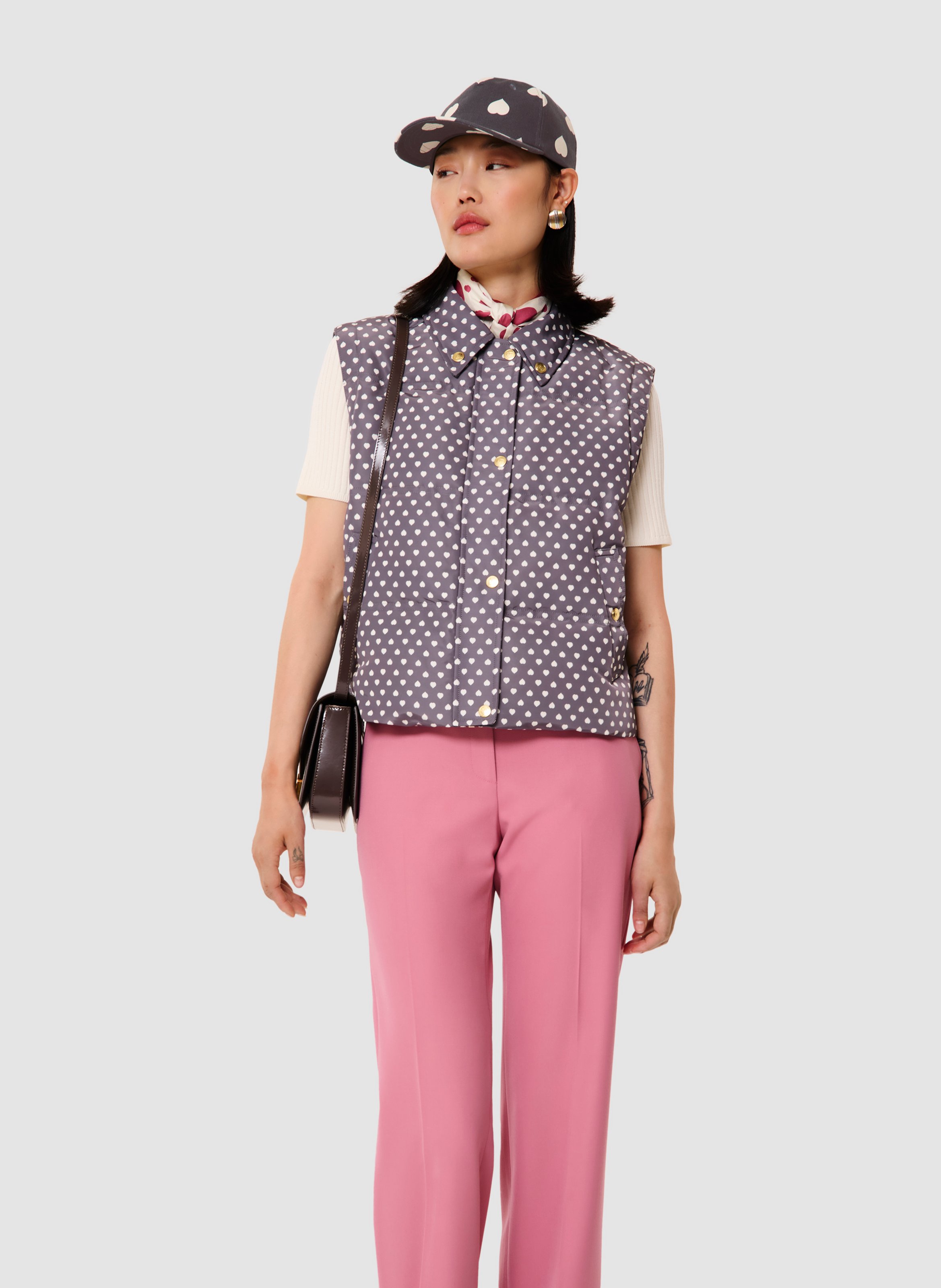 Doudoune dora TARA JARMON Gris