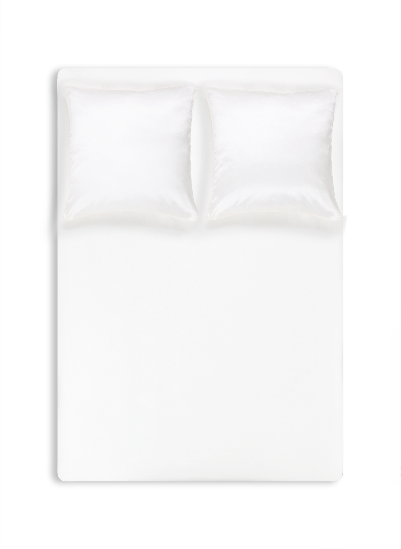 Silk duvet cover AU PRINTEMPS PARIS White