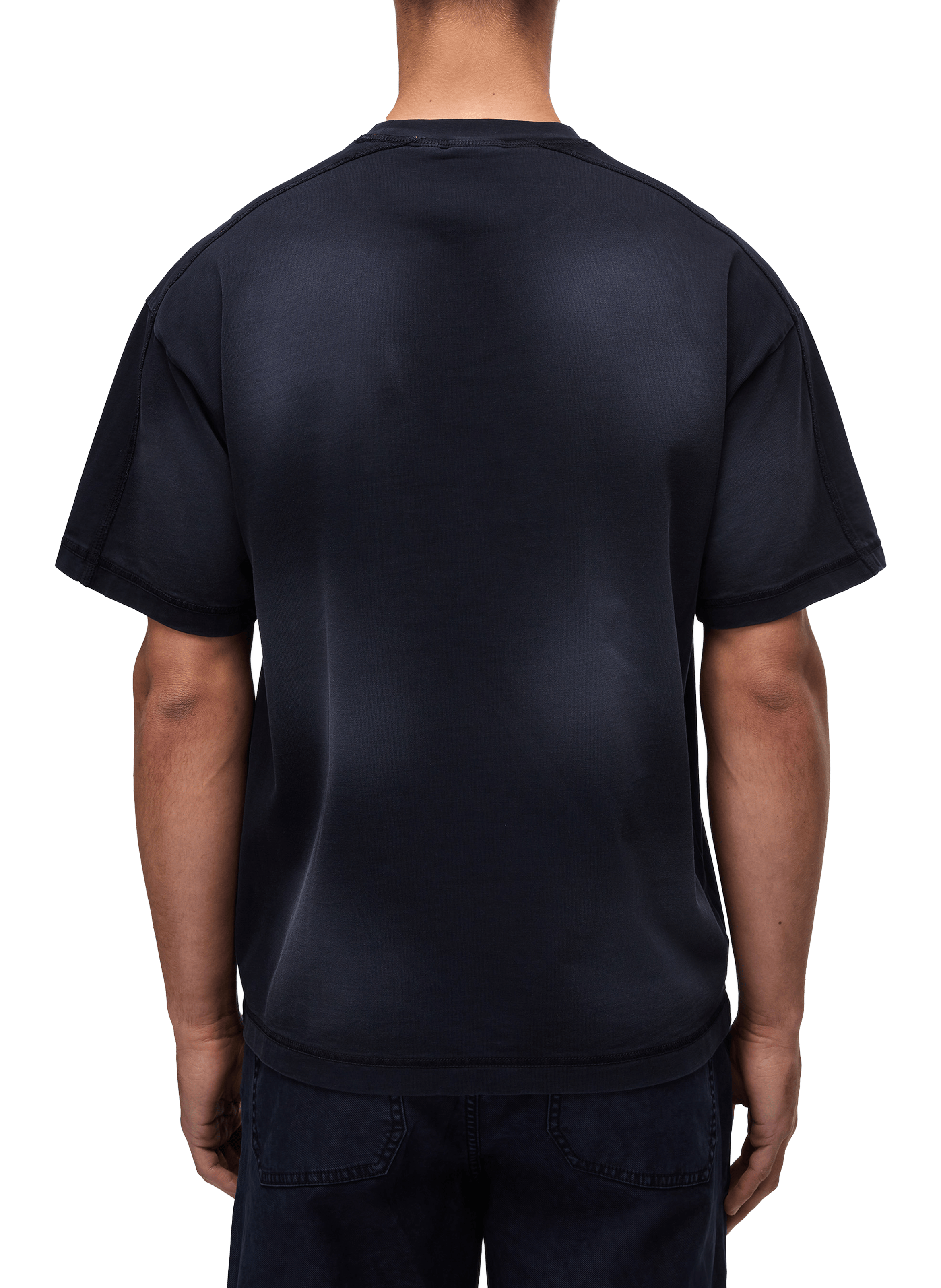 Faded cotton T-shirt NAPAPIJRI Blue