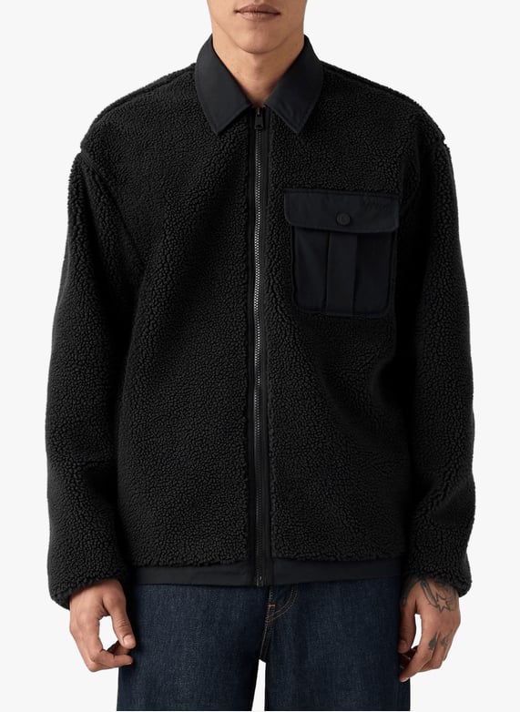 Manteau shearling col classique | Noir by LEVI'S Manteau shearling col classique Noir