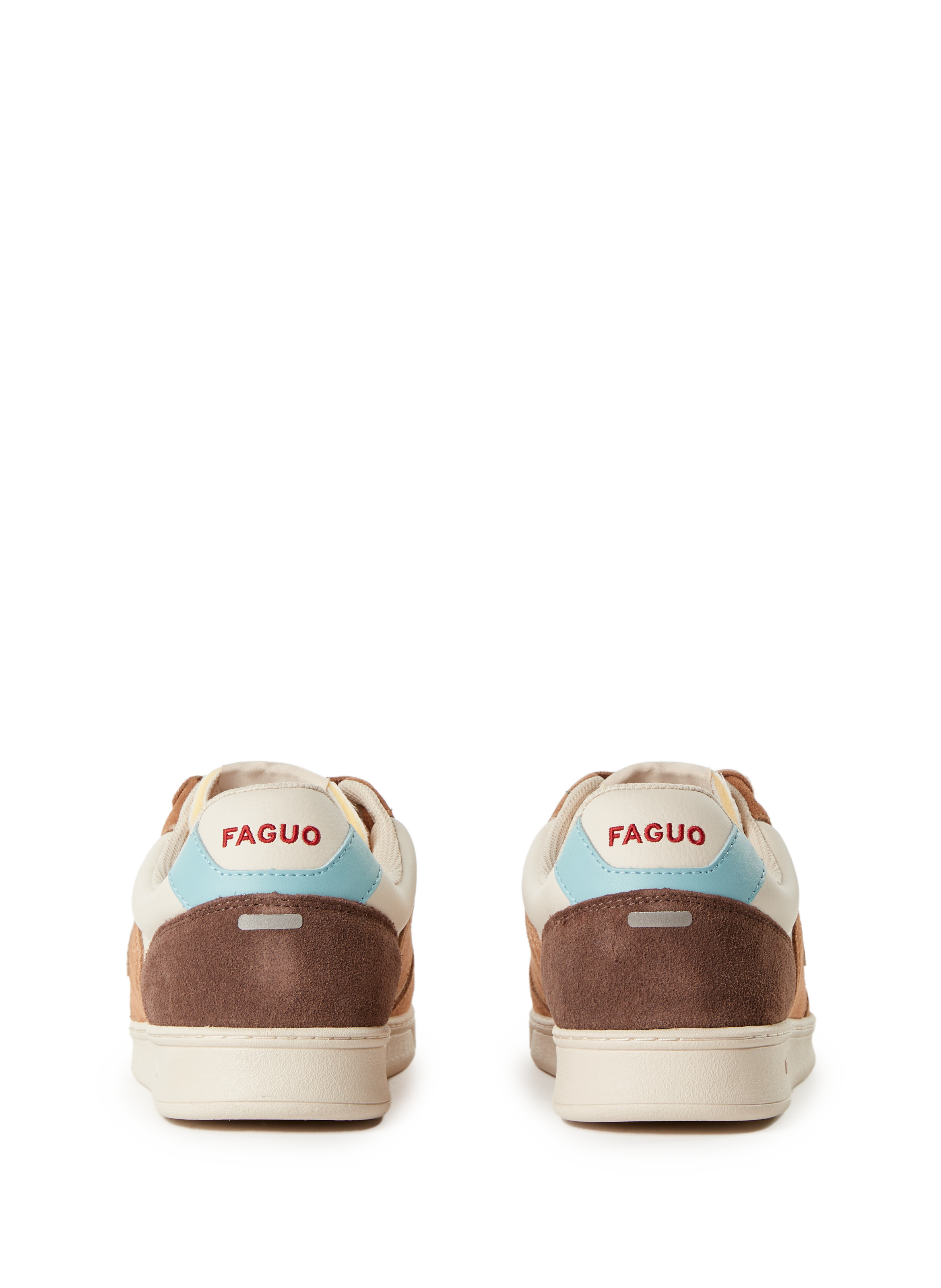 Baskets bi-matière FAGUO Multicolore