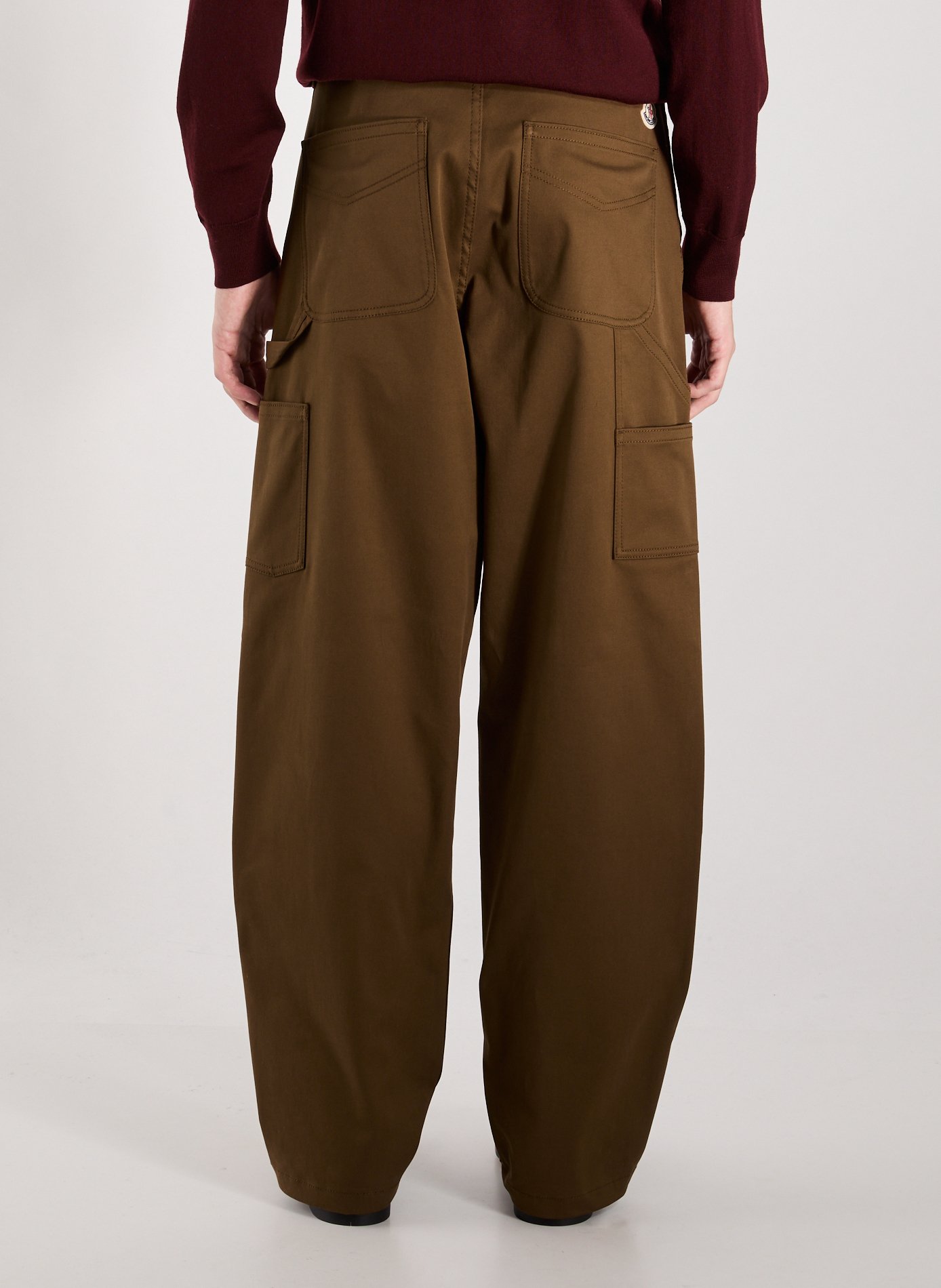 Cotton Cargo Pants MONCLER Beige