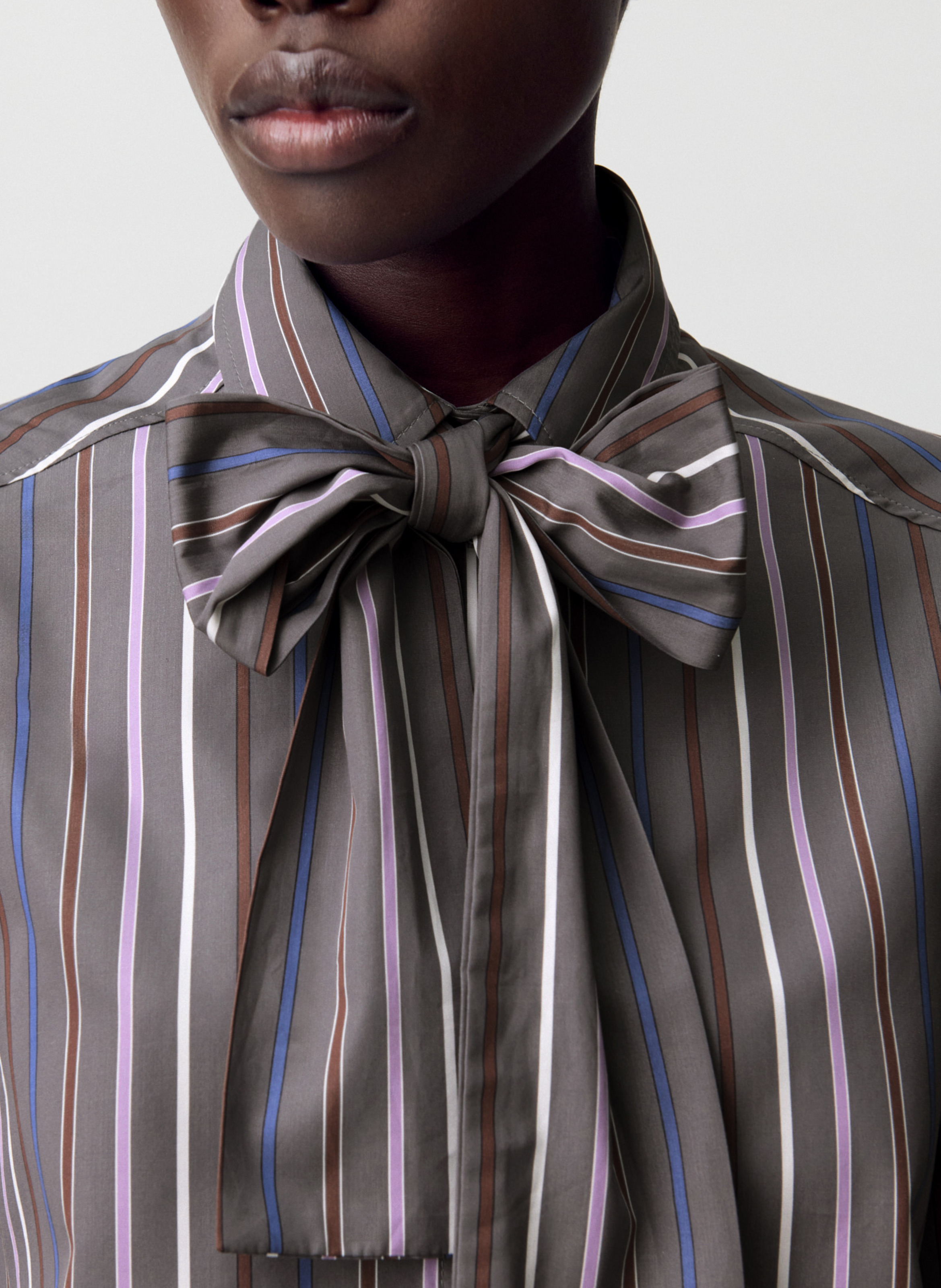 Chemise courte ample en coton carlota CLAUDIE PIERLOT Multicolore