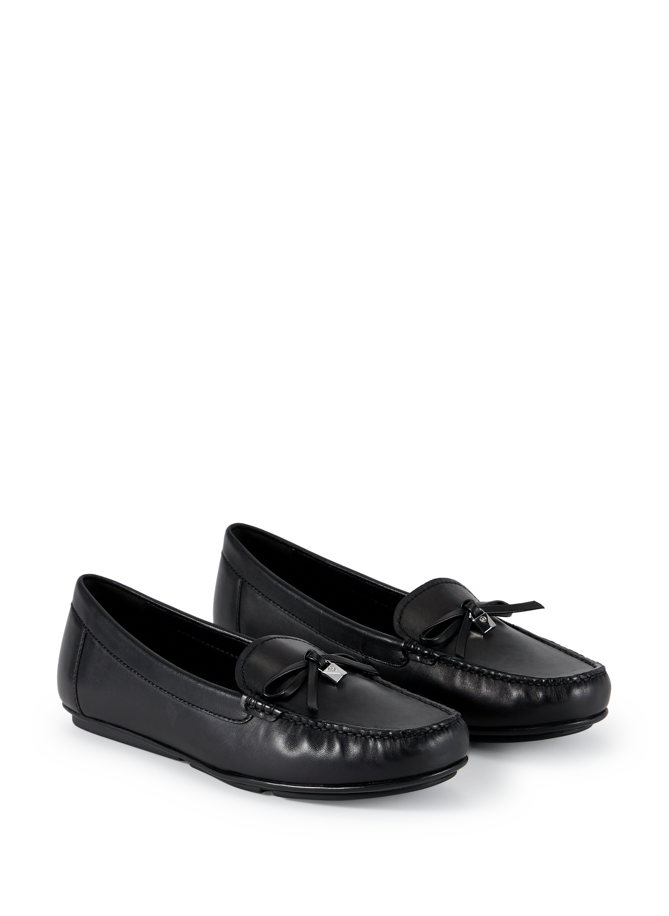 Mocassins Juliette en cuir de mouton MICHAEL KORS Noir