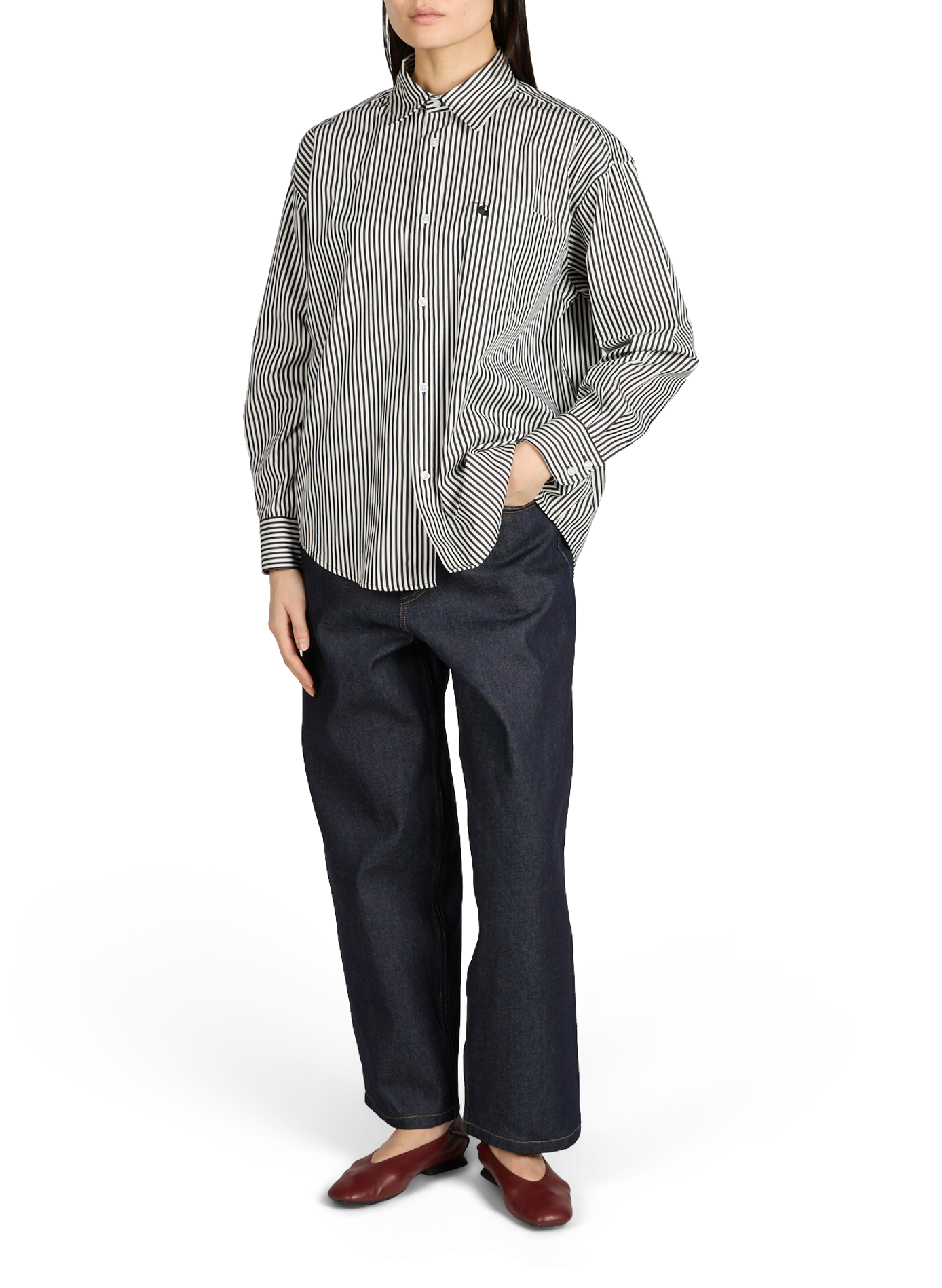 Loose cotton Jeans CARHARTT WIP Blue