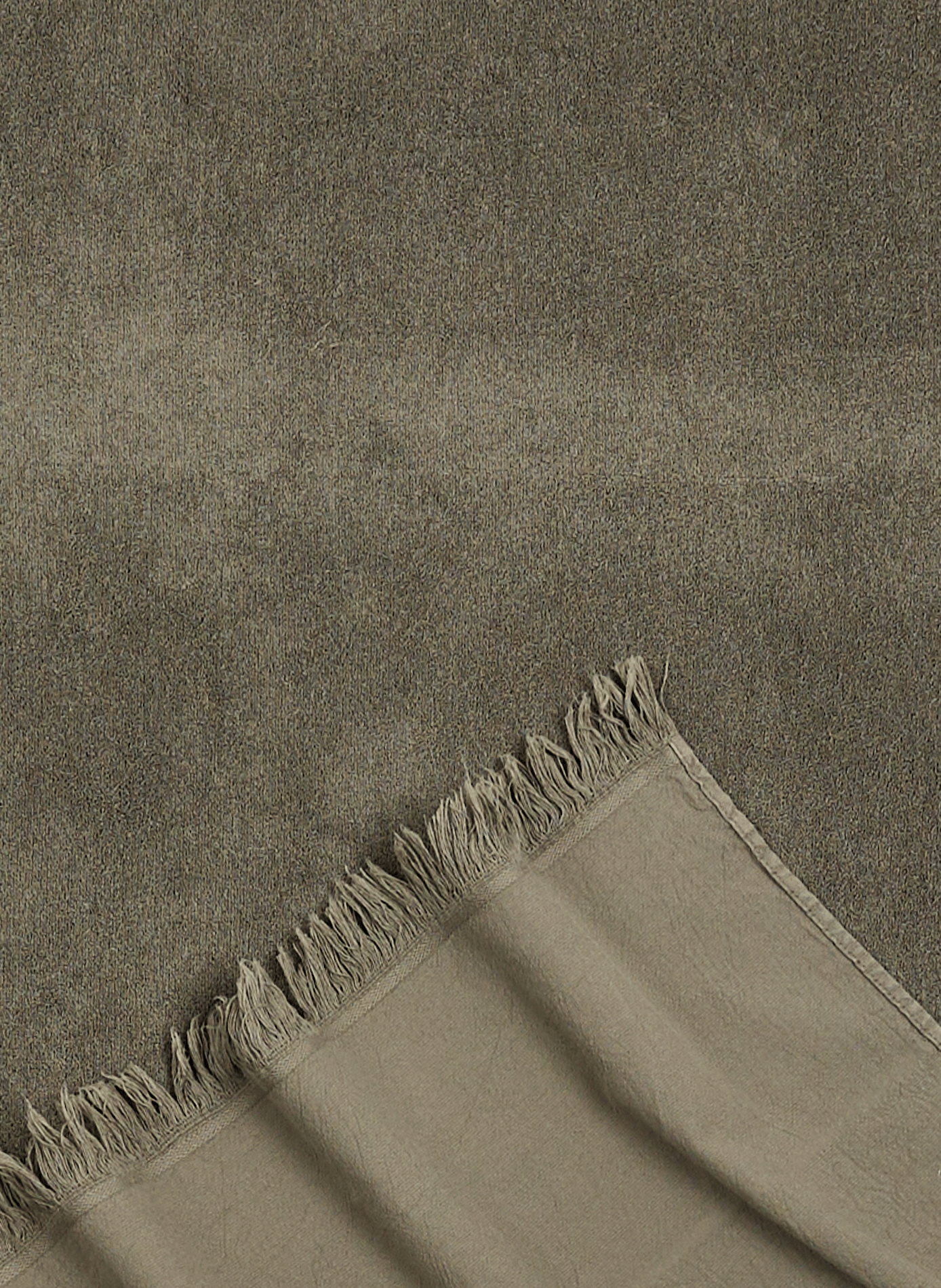 Cotton fouta AU PRINTEMPS PARIS Khaki