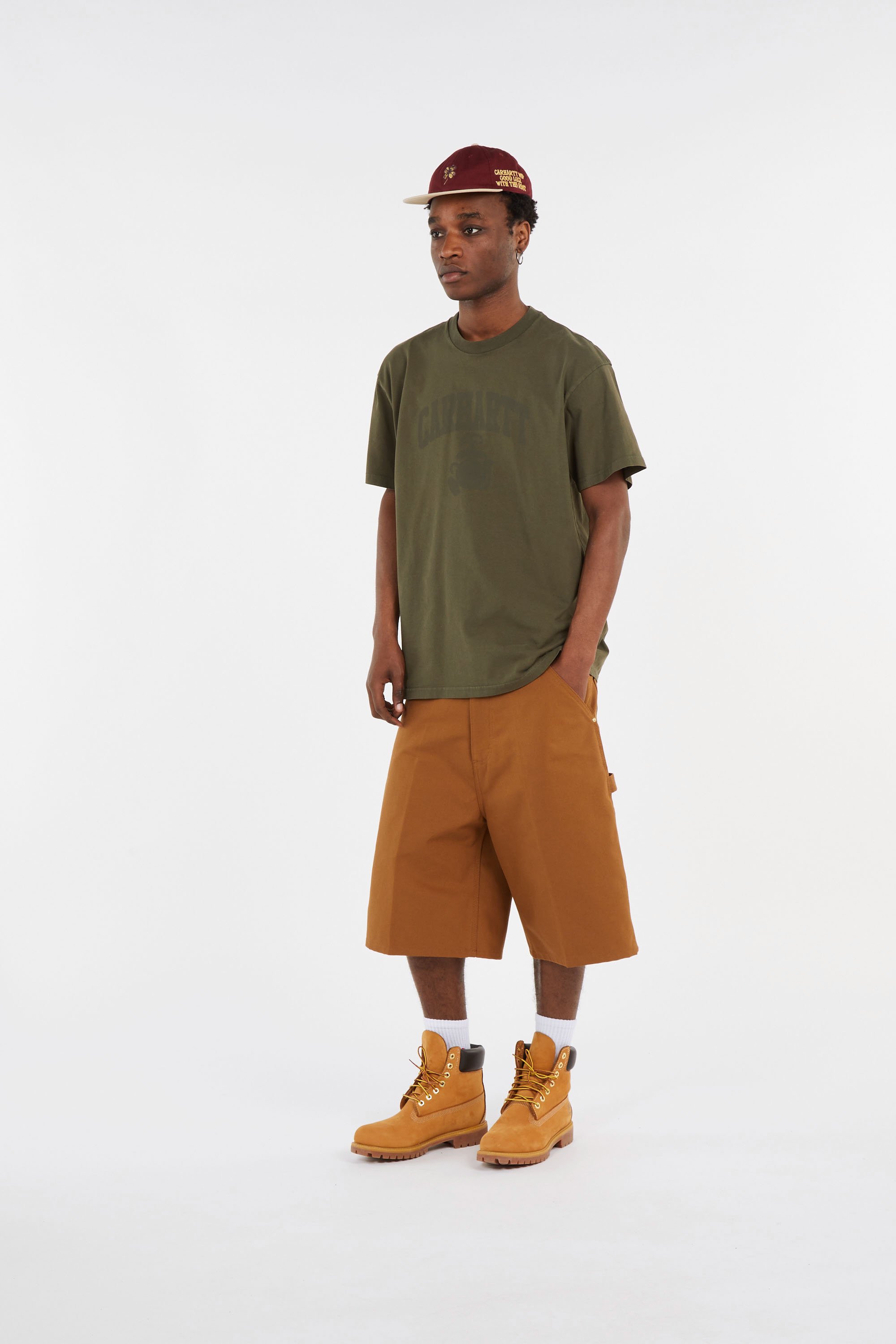Casquette clover cap CARHARTT WIP Rouge