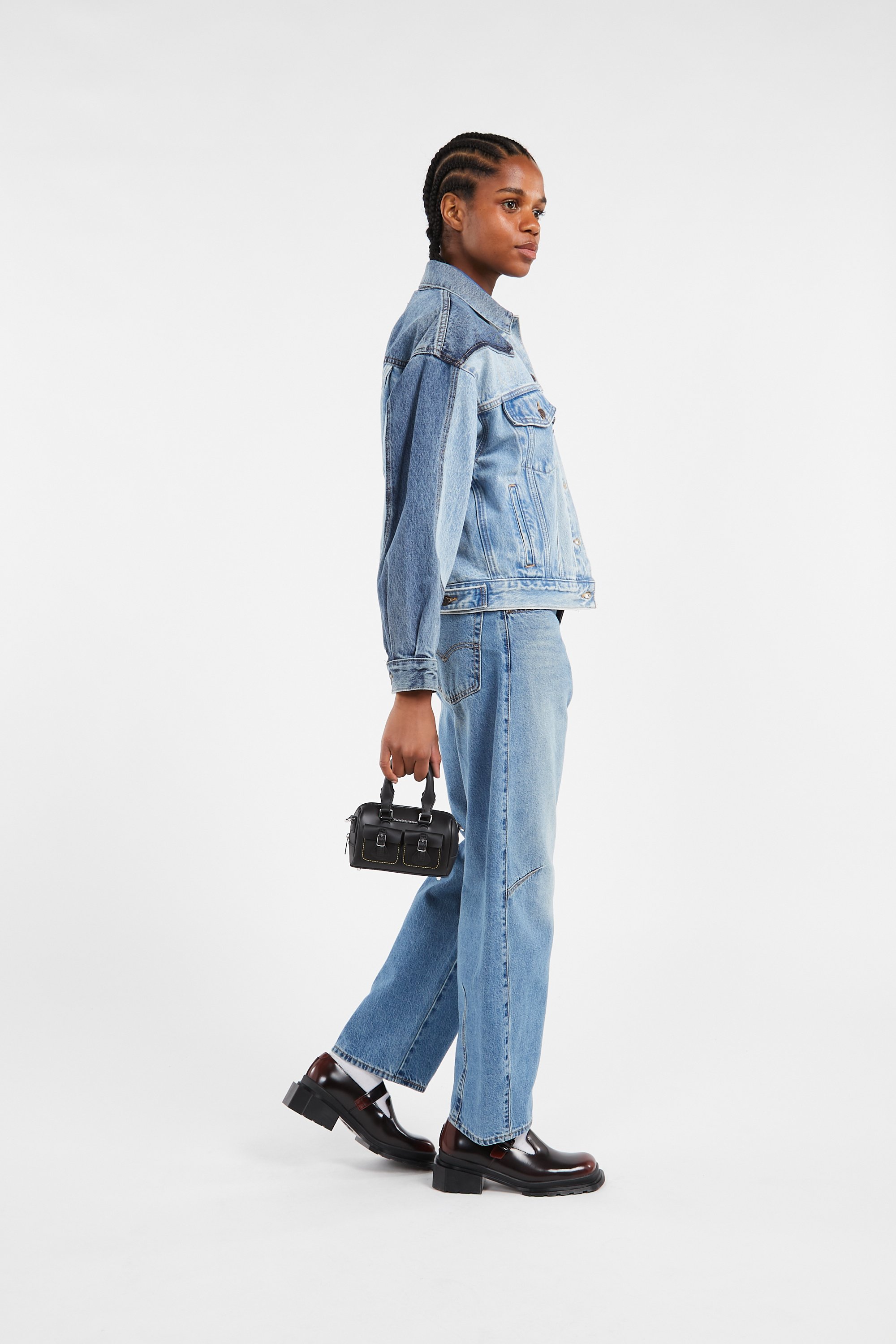 Sac à main mini top handle DR. MARTENS Noir