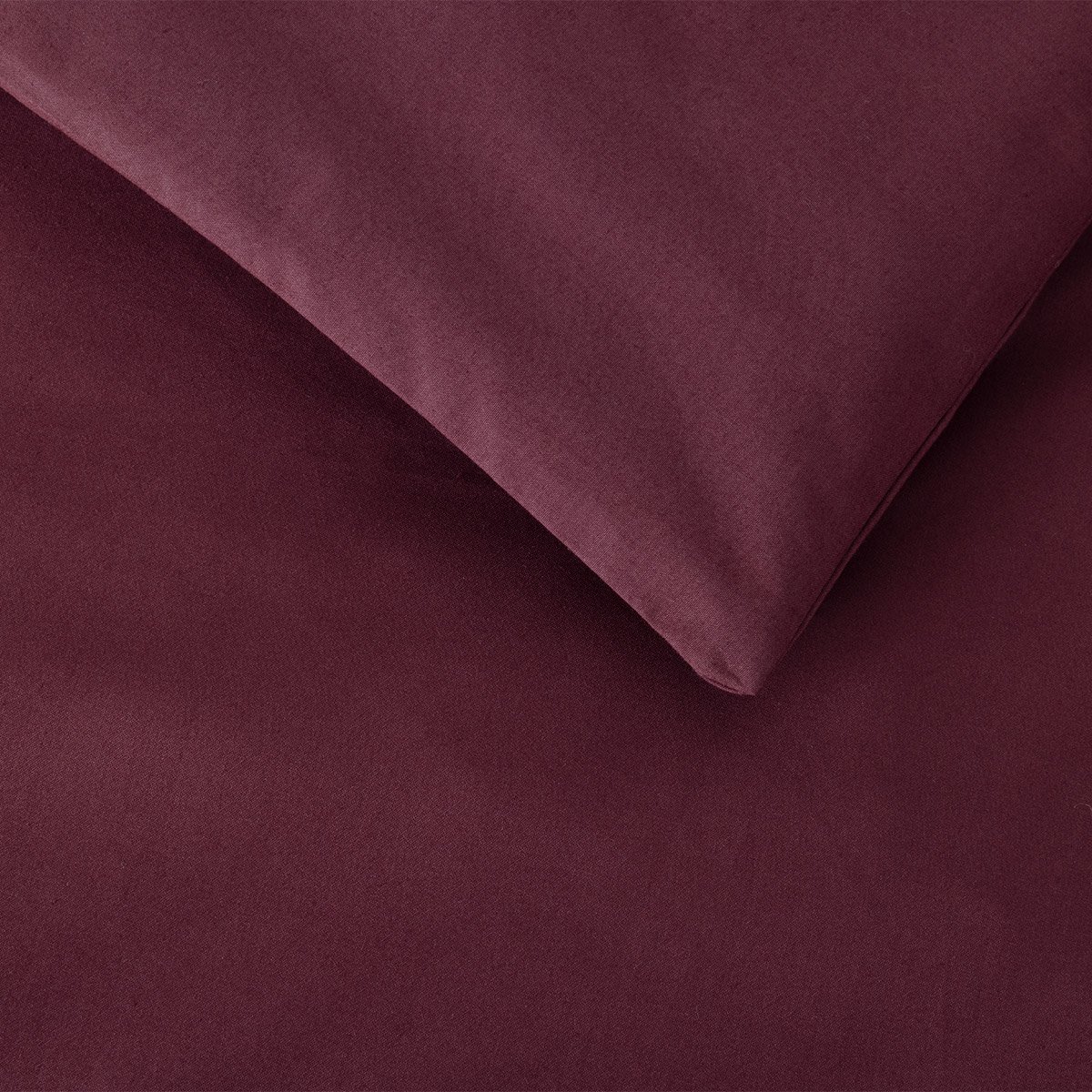 Housse de couette en percale de coton, alcove DESFORGES Violet