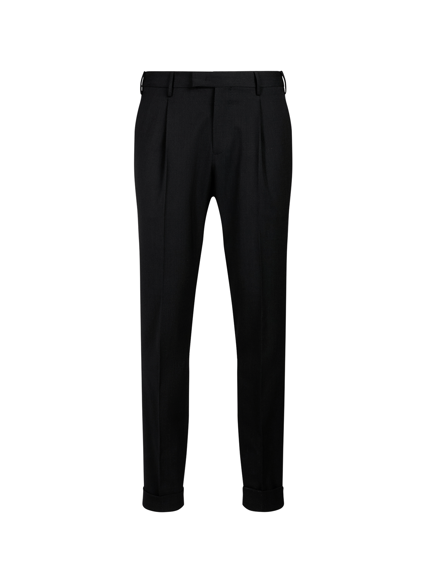 Slim-fit stretch cotton chinos PT01 Black