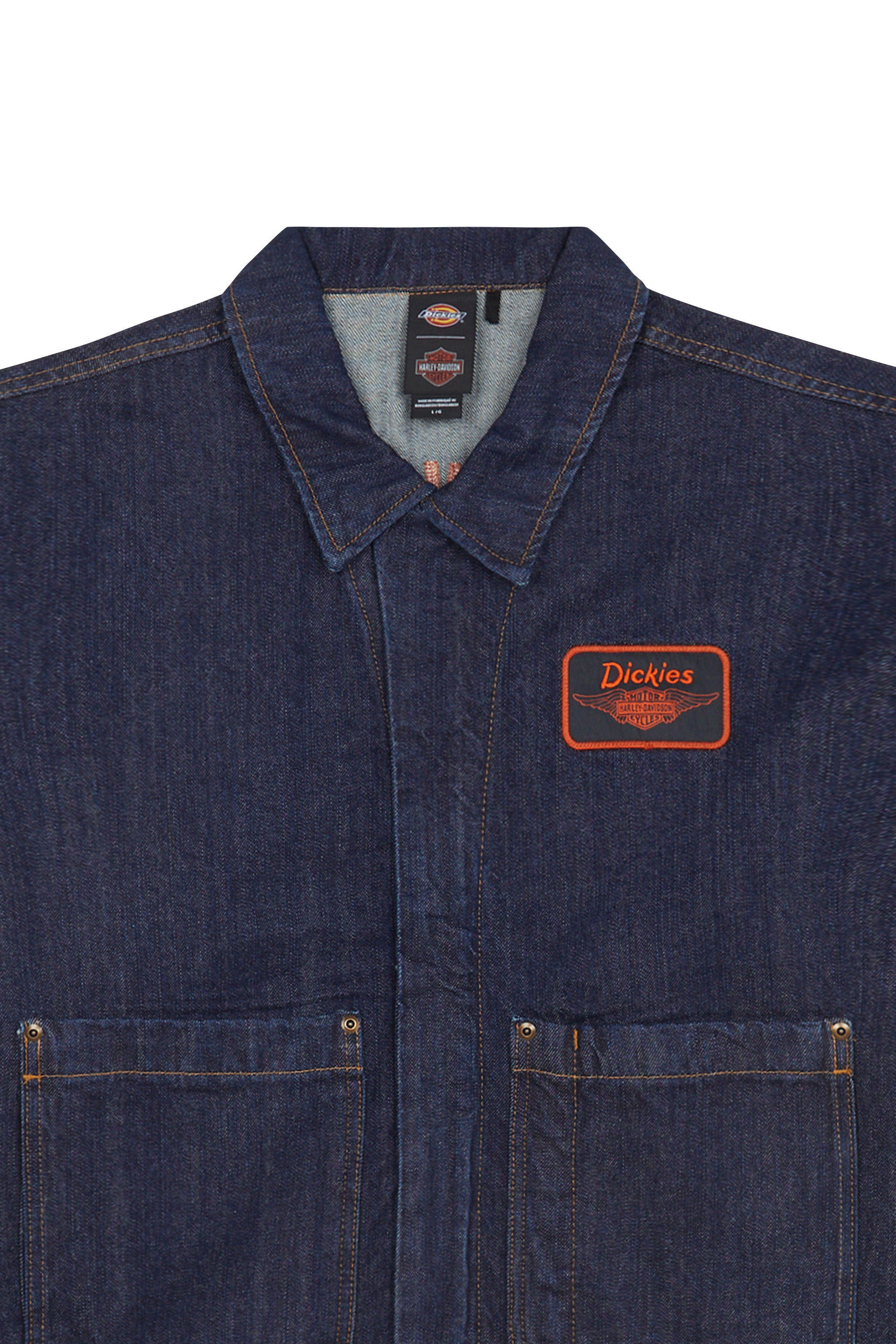Veste dickies x hd boxy denim jacket DICKIES Bleu