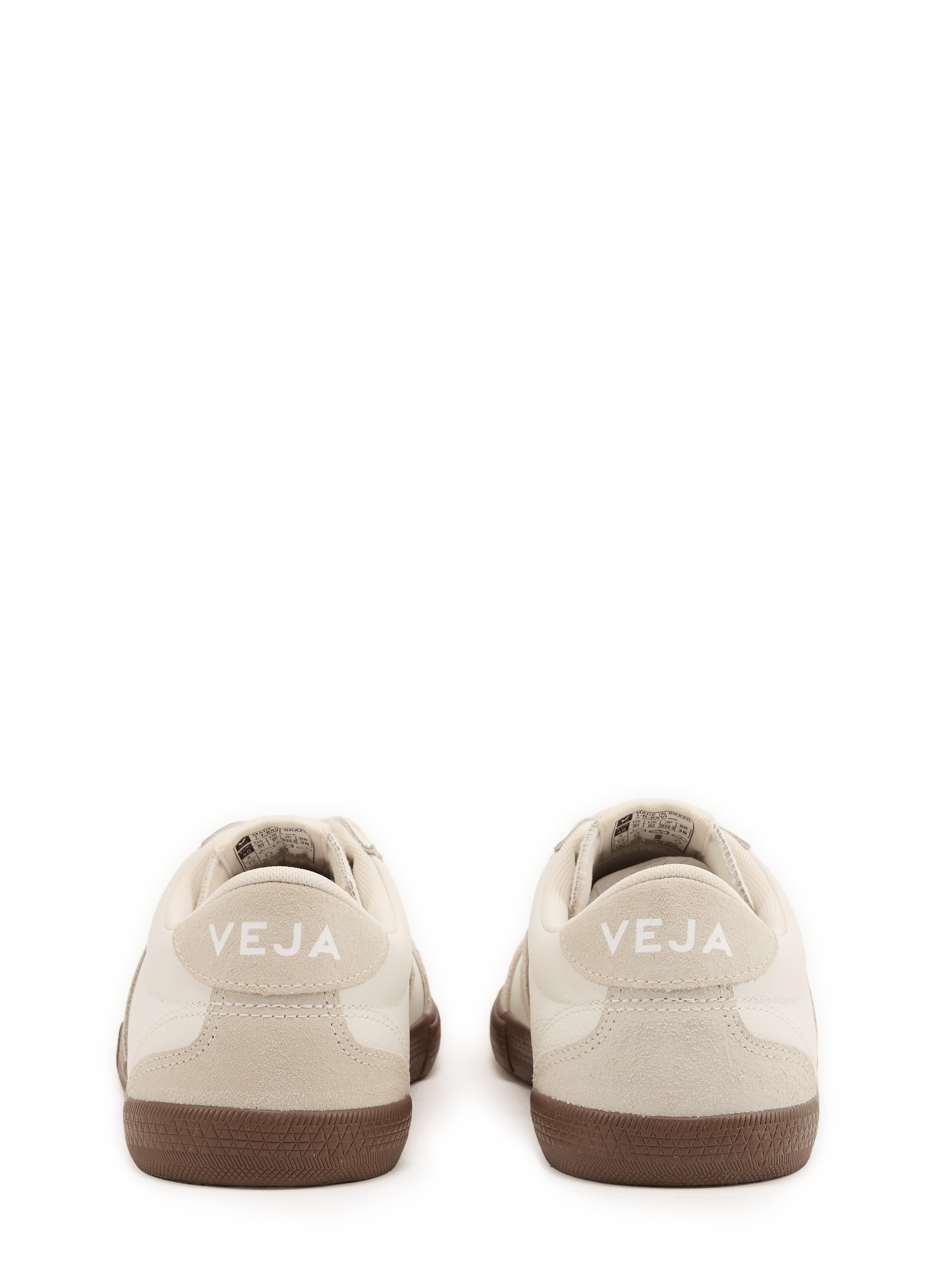 Volley leren sneakers VEJA Wit