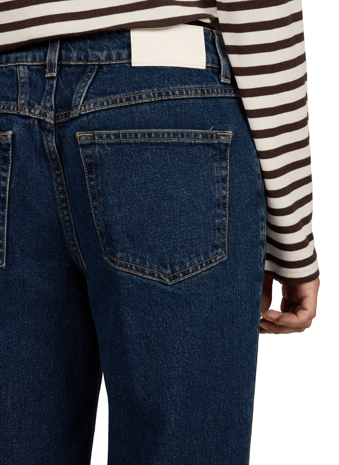 Rechte jeans Milo van gemengd katoen. CLOSED Blauw