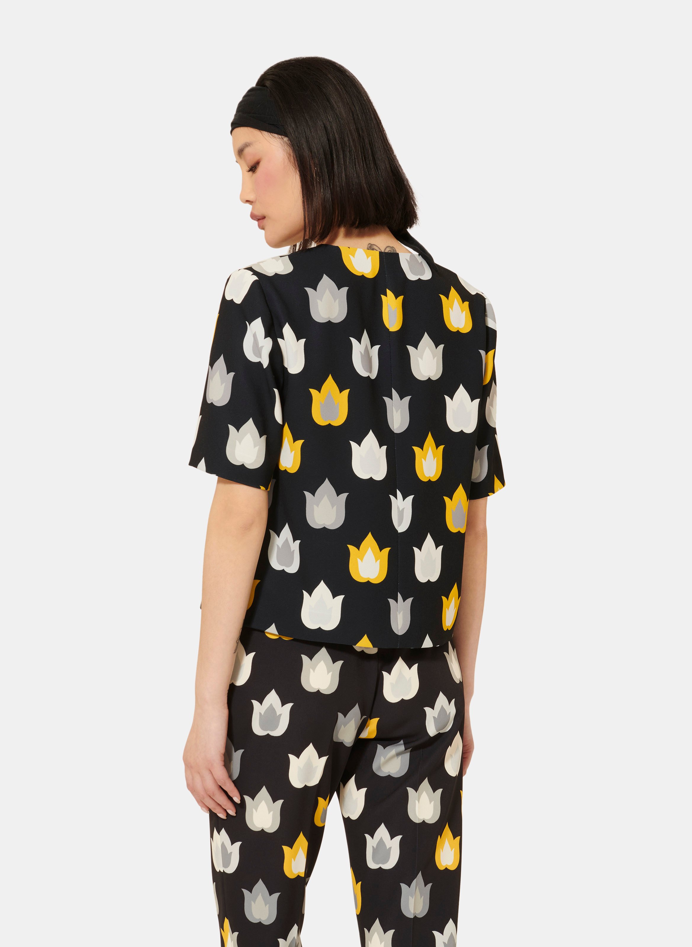 Top thylane TARA JARMON Gris