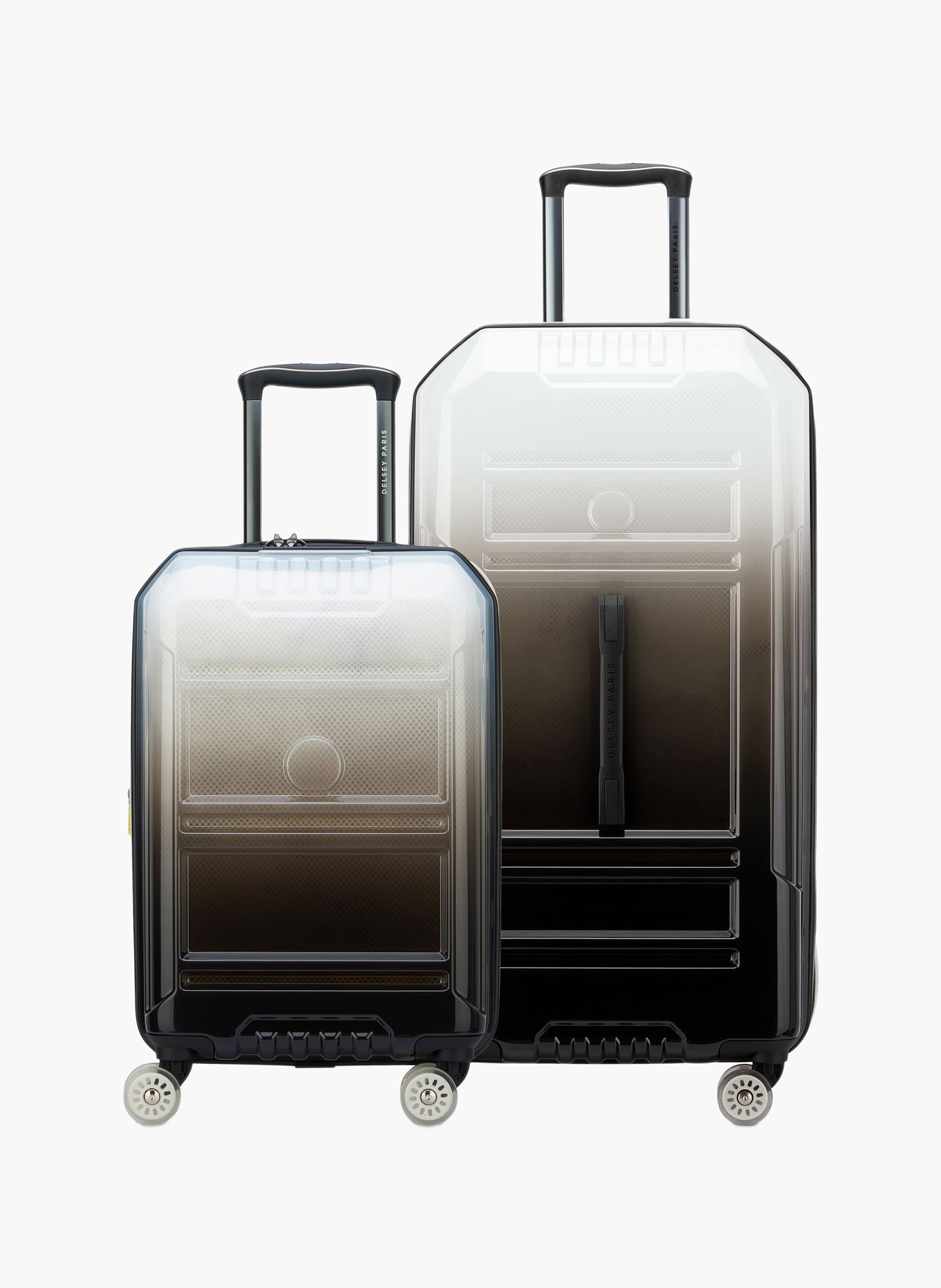Rempart  - set de 2 valises rigides 55cm/ 79cm DELSEY PARIS Gris