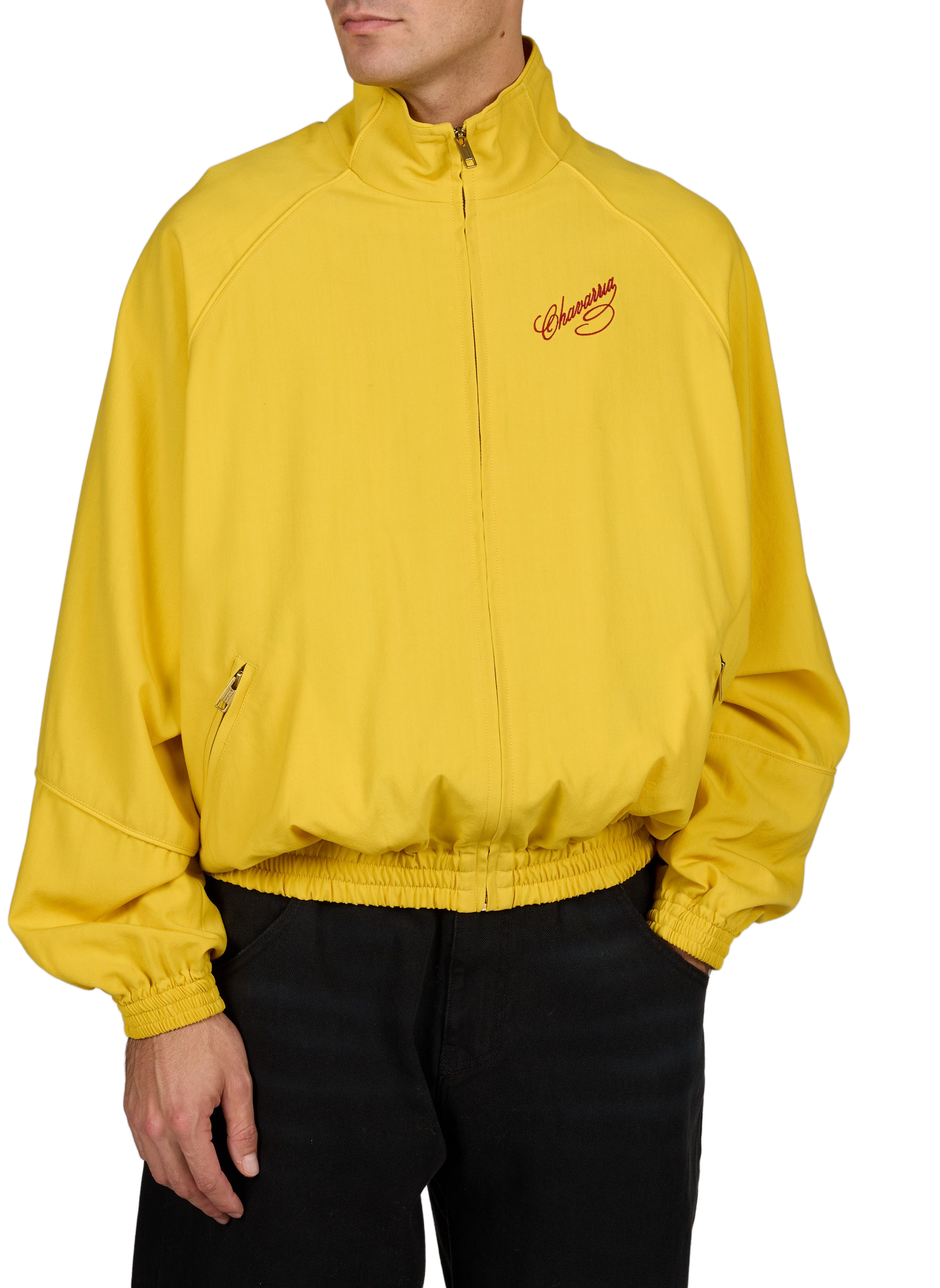 Oversized wool-blend jacket WILLY CHAVARRIA Yellow
