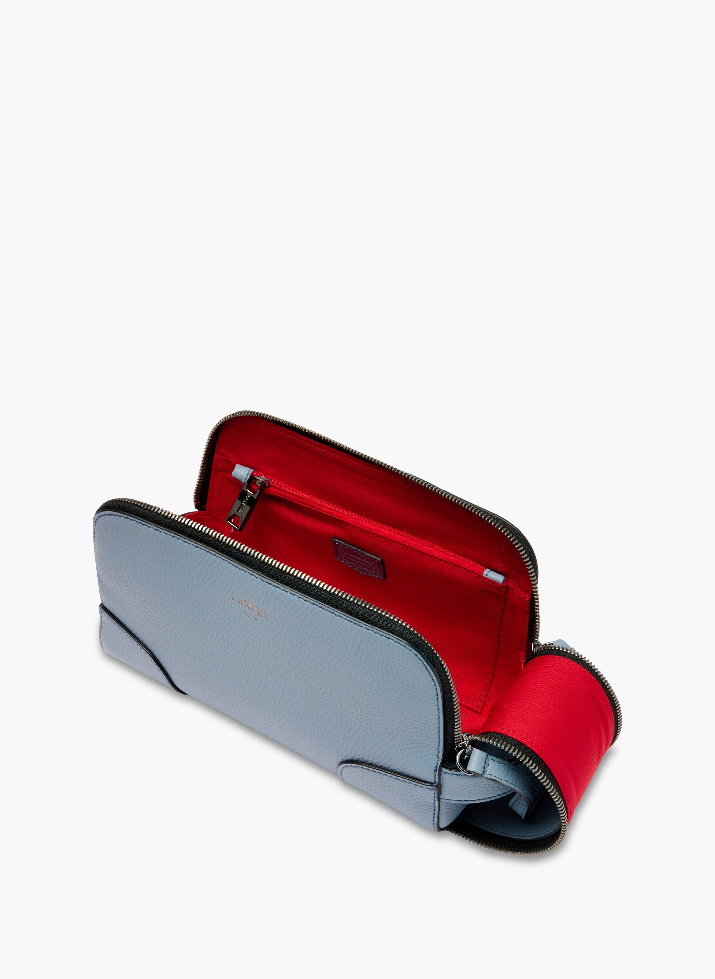 Trousse de toilette charlie de lancel en cuir LANCEL Bleu