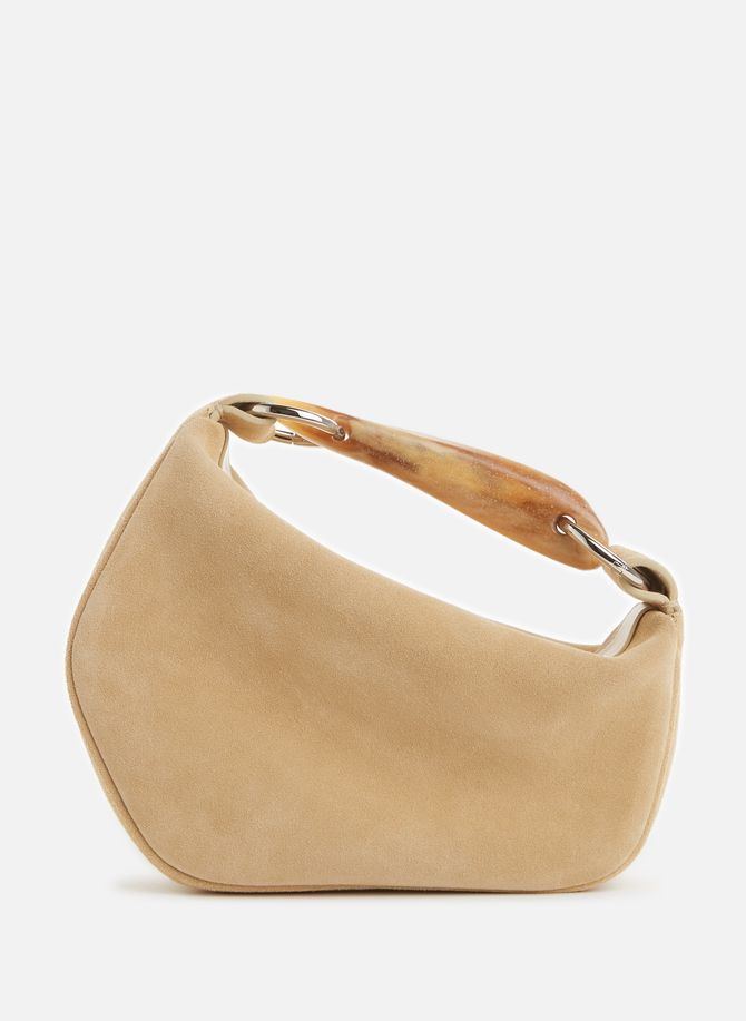 Bahar handbag in suede leather NATURAE SACRA
