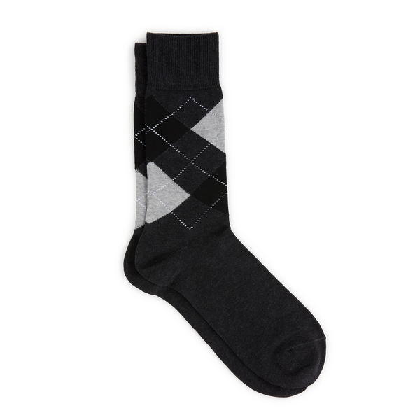 Burlington Cotton Socks In Grey