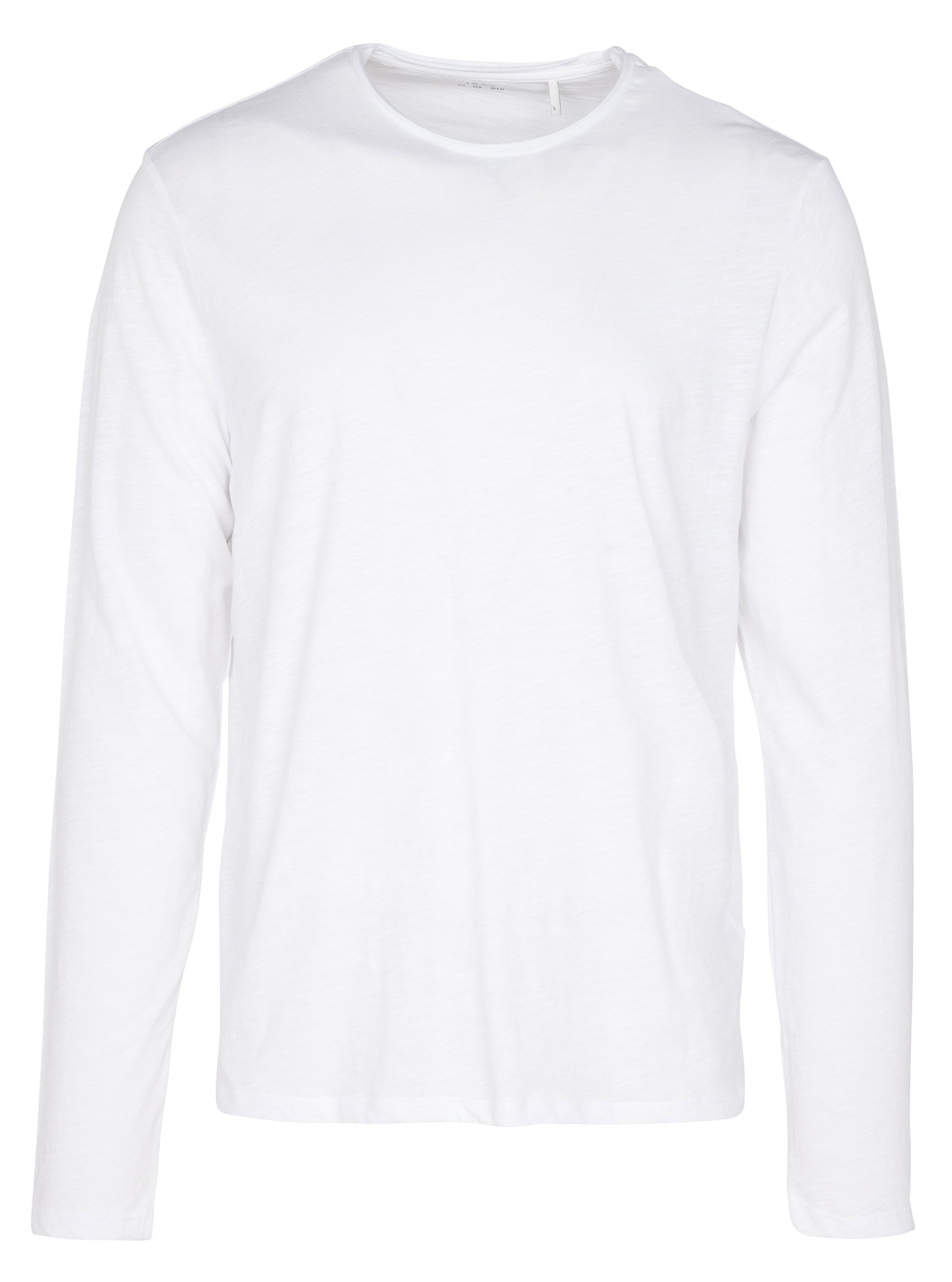 Tee-shirt col rond en coton IKKS Blanc