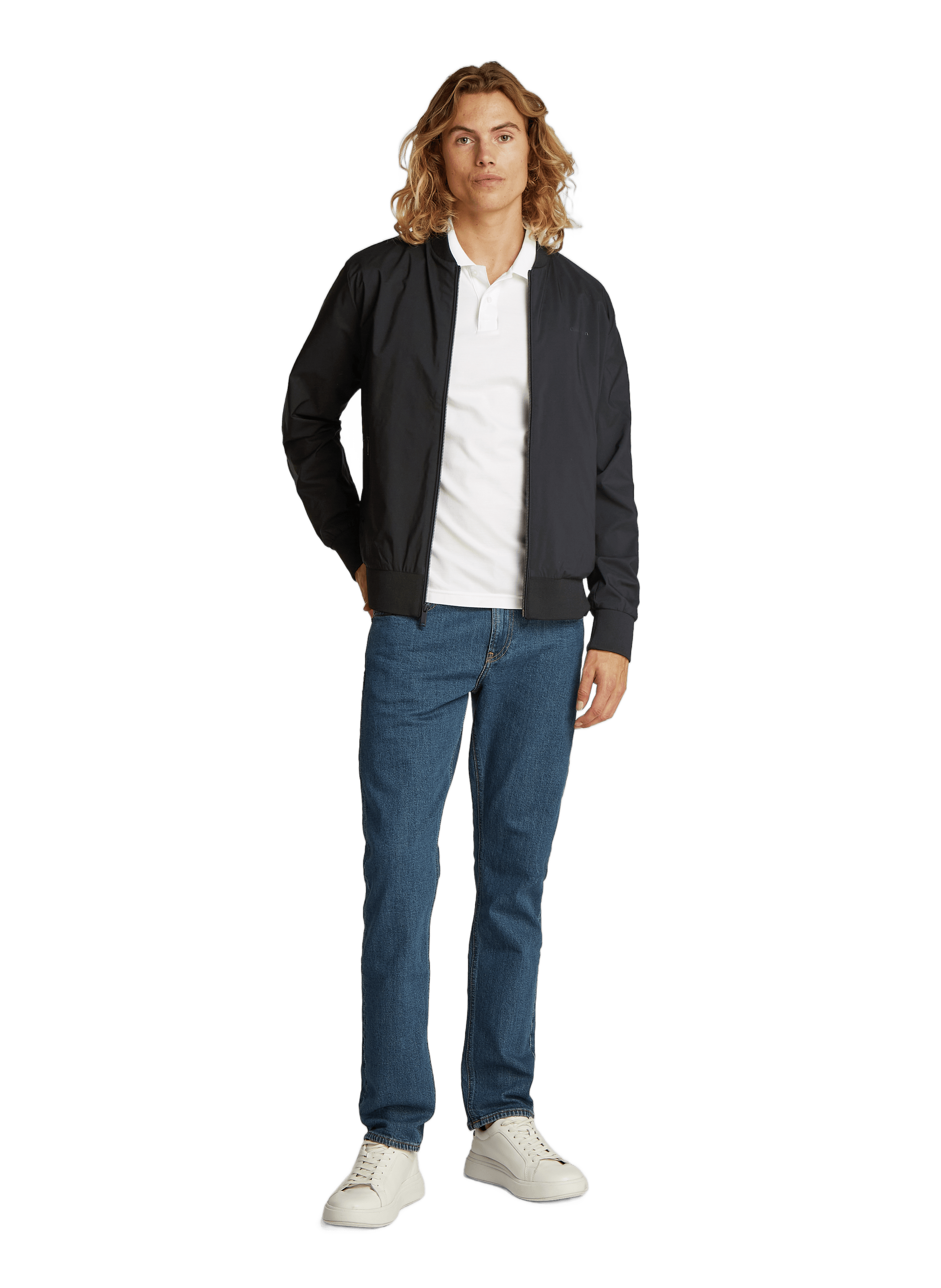 Blouson uni CALVIN KLEIN Noir