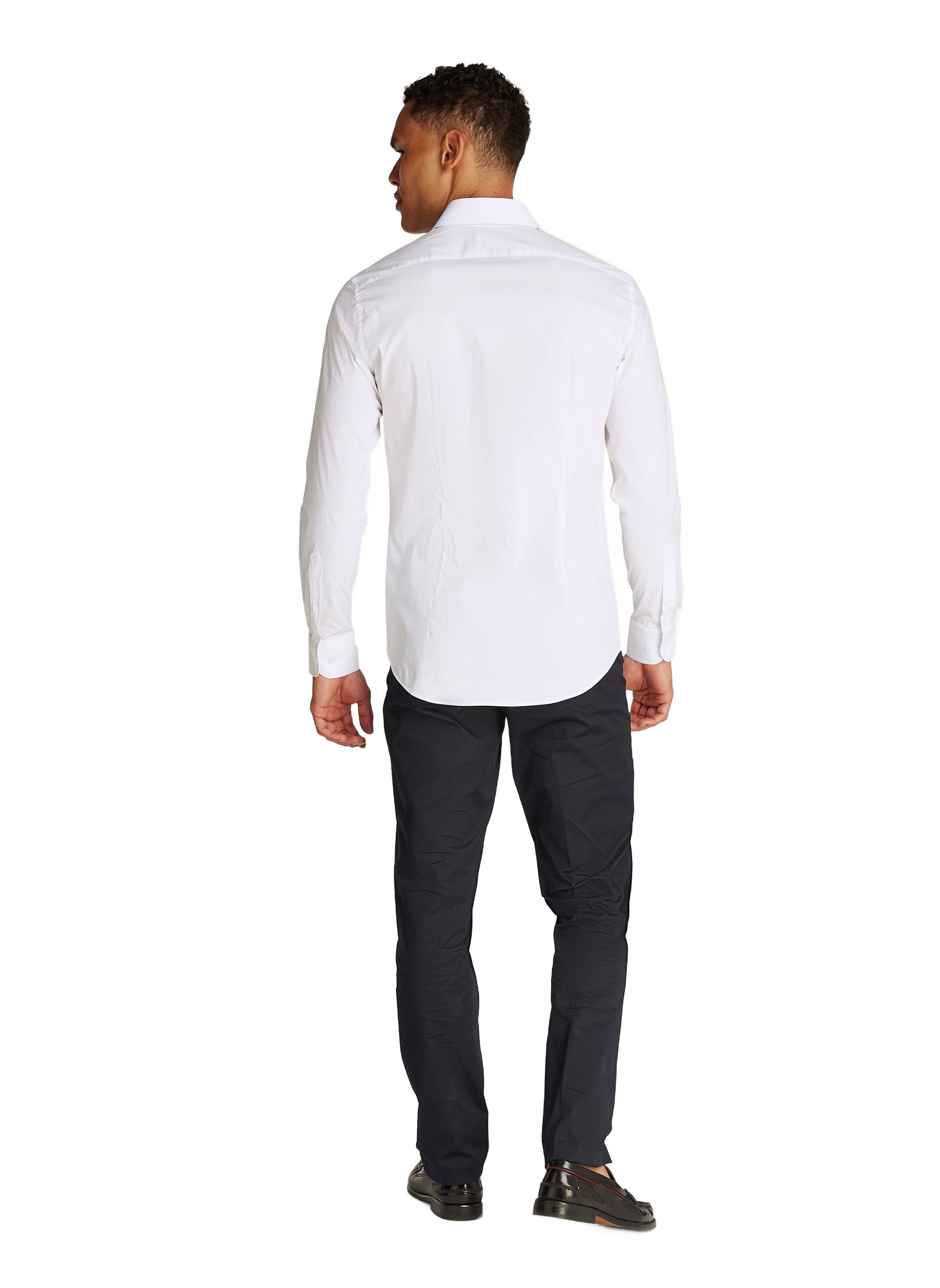 Chemise coupe slim TOMMY HILFIGER Blanc