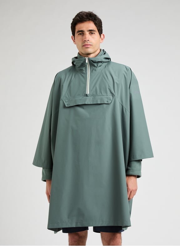 Rainpack 100 Waterproof Coat Green by AIGLE AIGLE Rainpack 100 Waterproof Coat Green