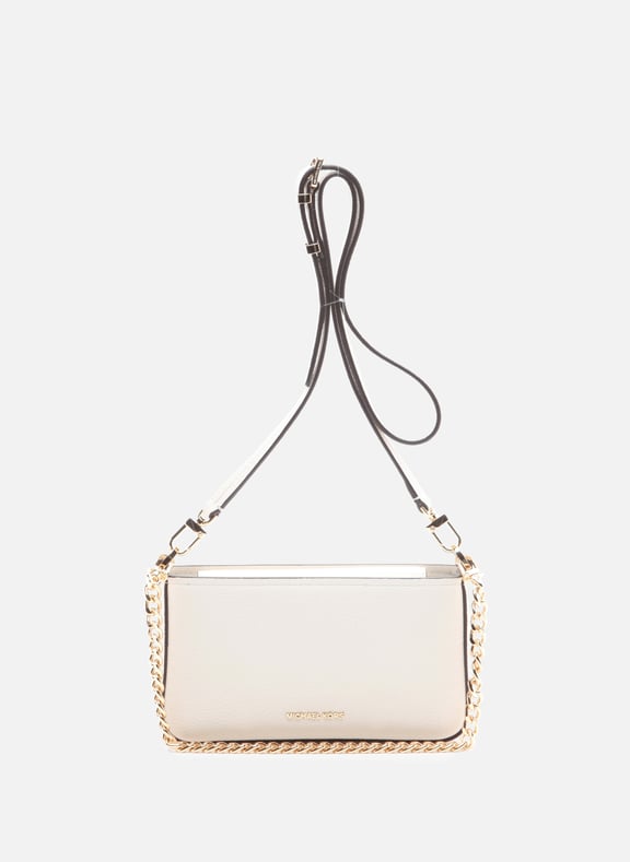 Sac à bandoulière en cuir Bryant Blanc by MICHAEL KORS MICHAEL KORS Sac à bandoulière en cuir Bryant Blanc