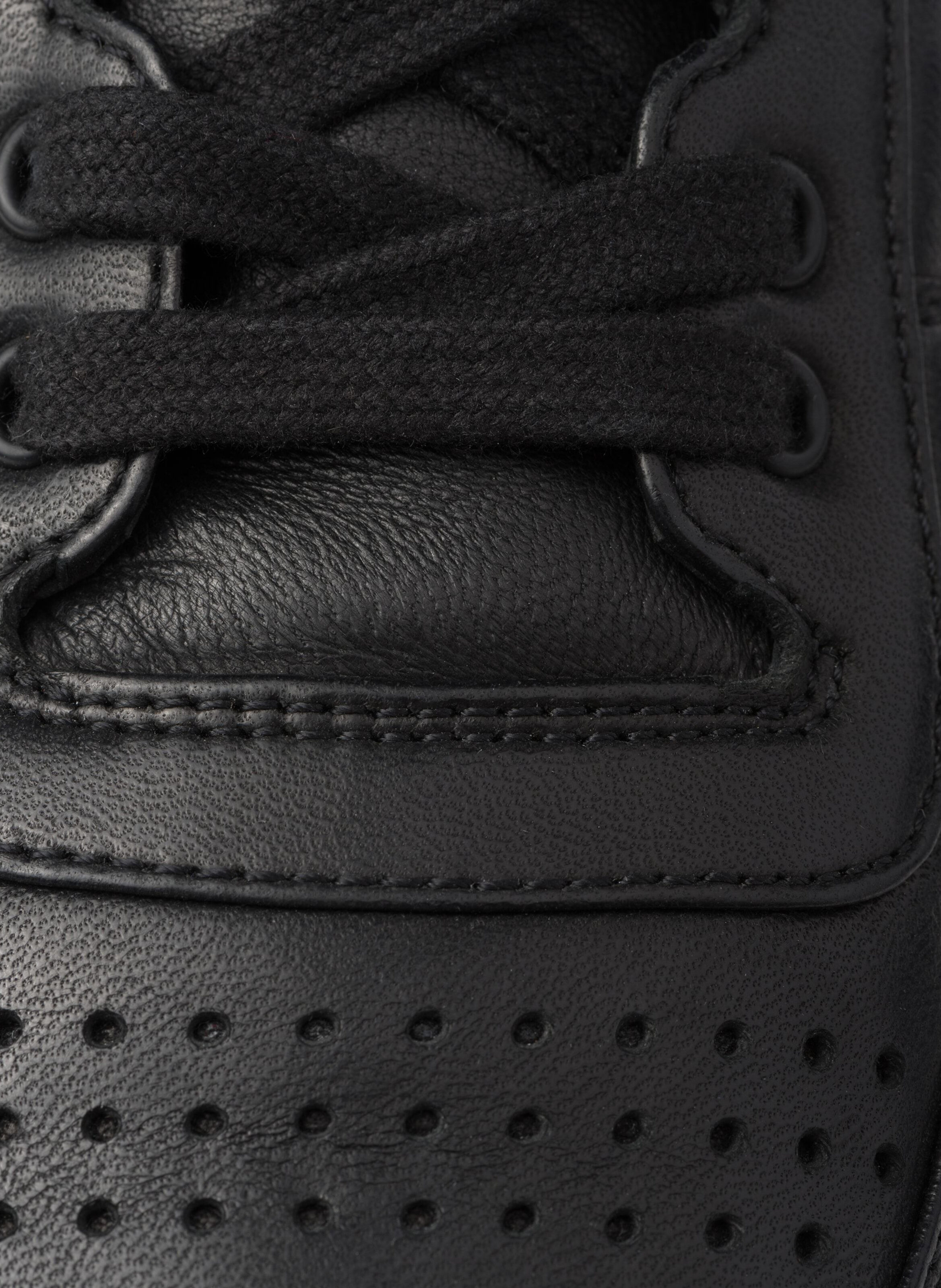 Sneakers downtown en cuir nappa PRADA Noir