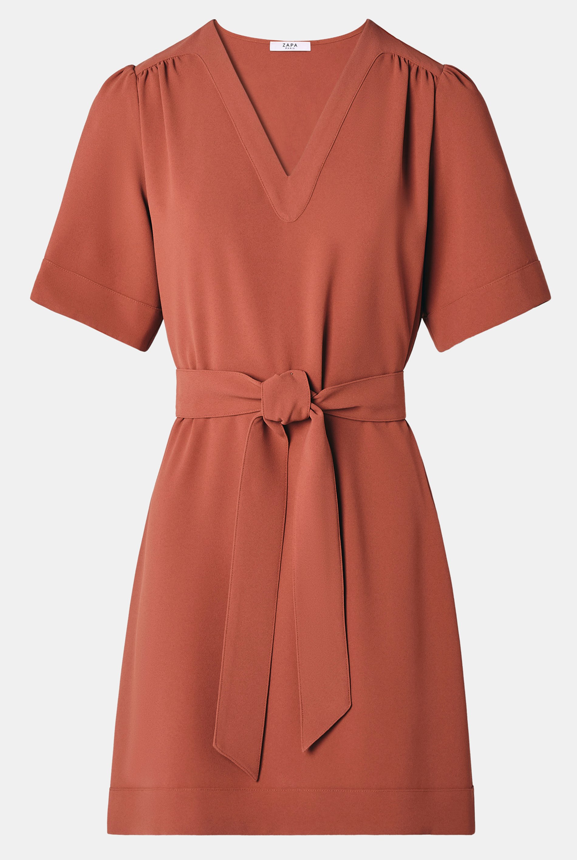 Robe  retie ZAPA Rouge