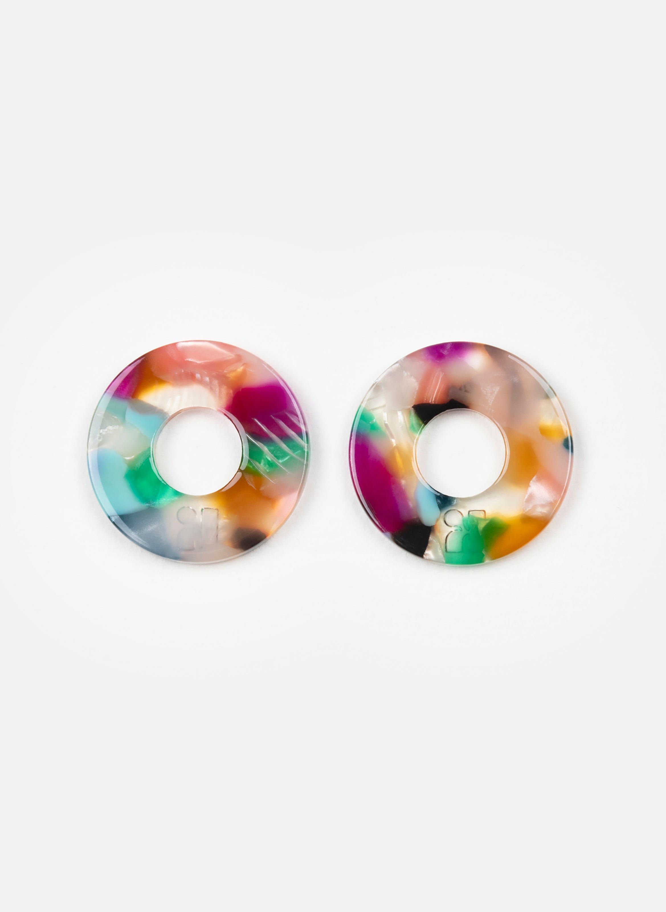 KURAGE GINZA Charms donuts en acétate de cellulose Multicolore