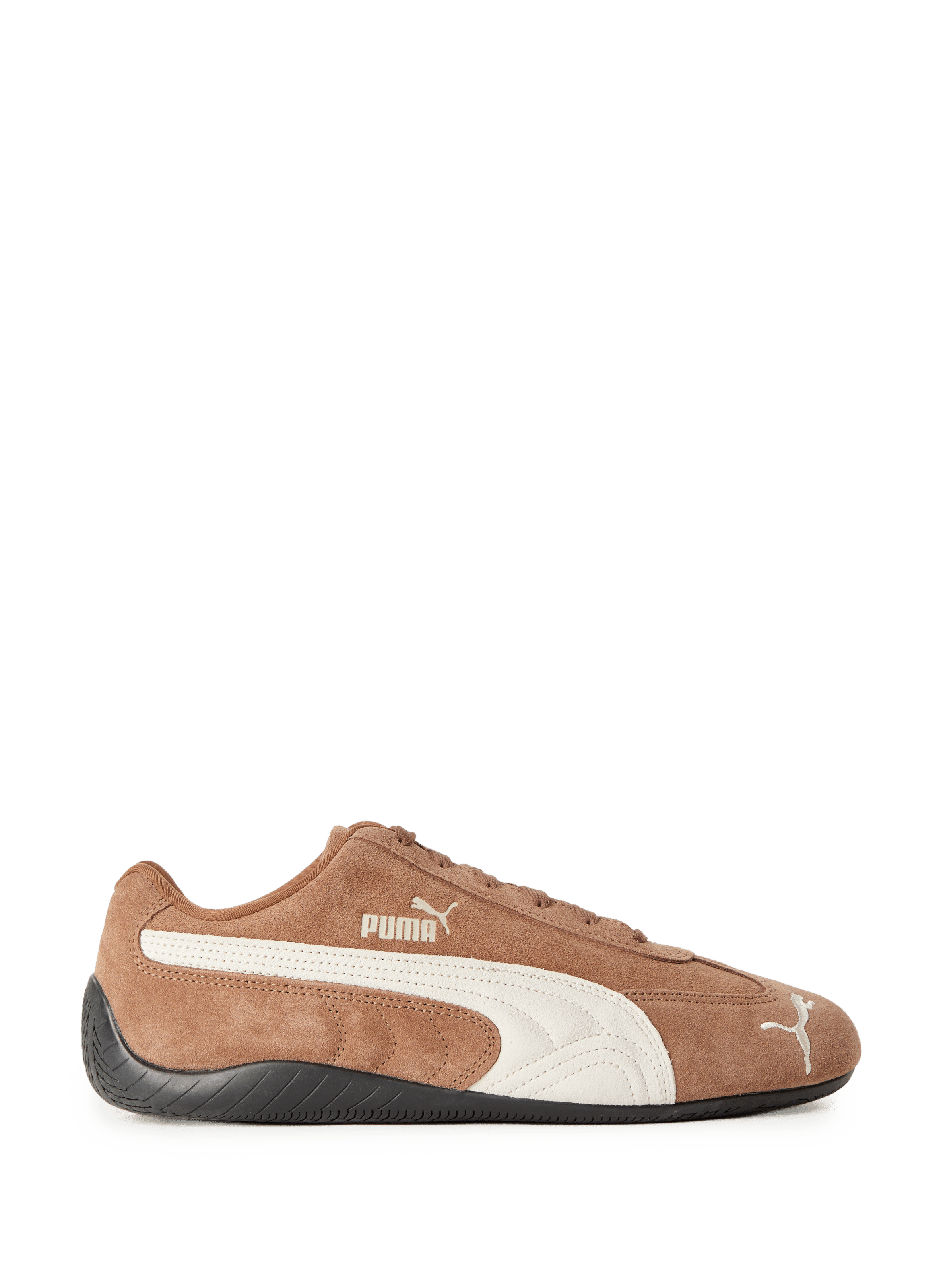 PUMA Lace-up sneakers Brown