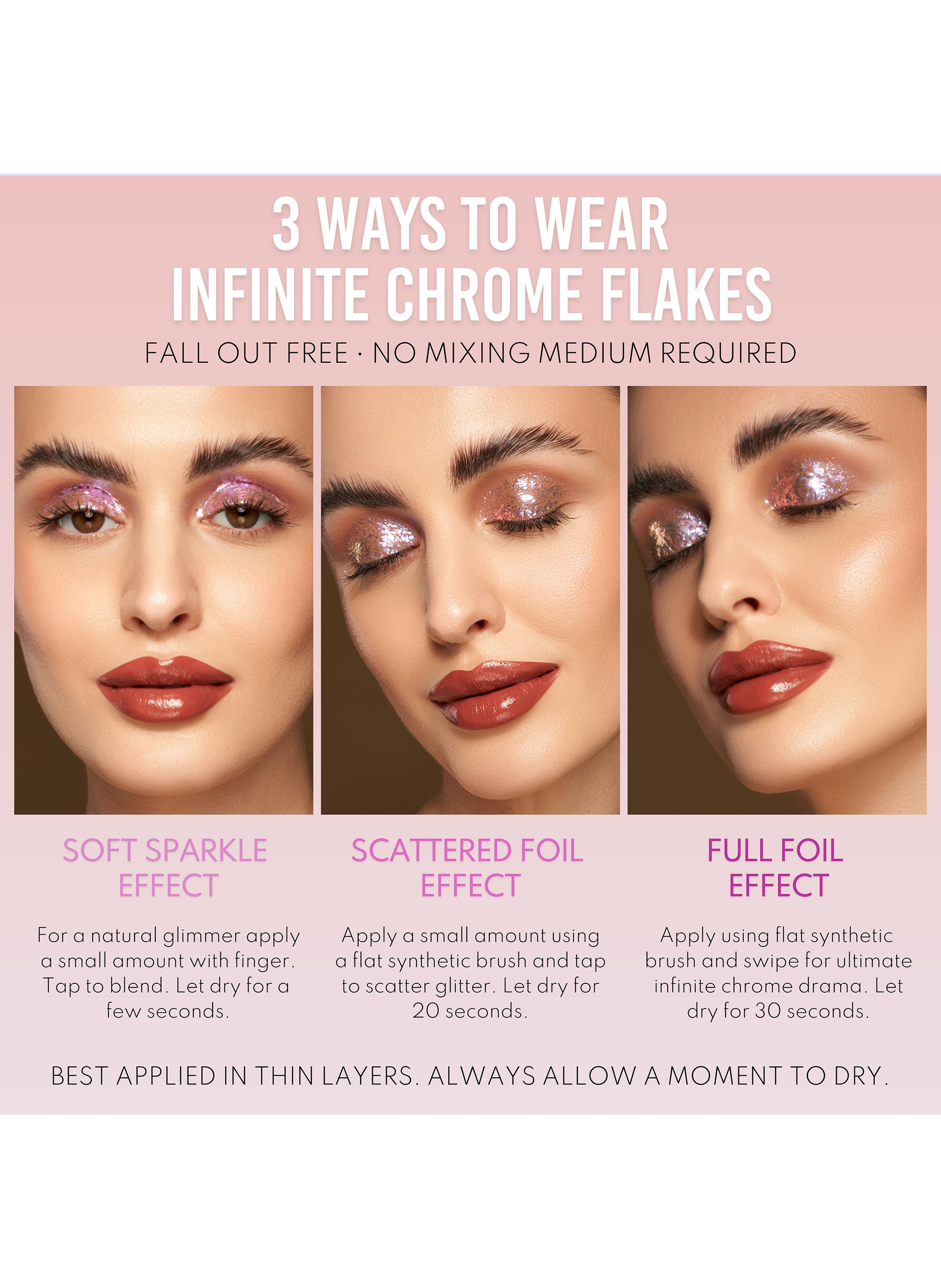 Infinite Chrome Flakes DANESSA MYRICKS Pixie dust