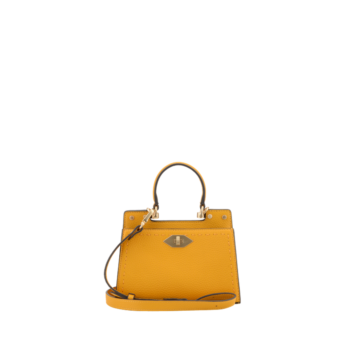 Trianon - sac à main POURCHET Jaune