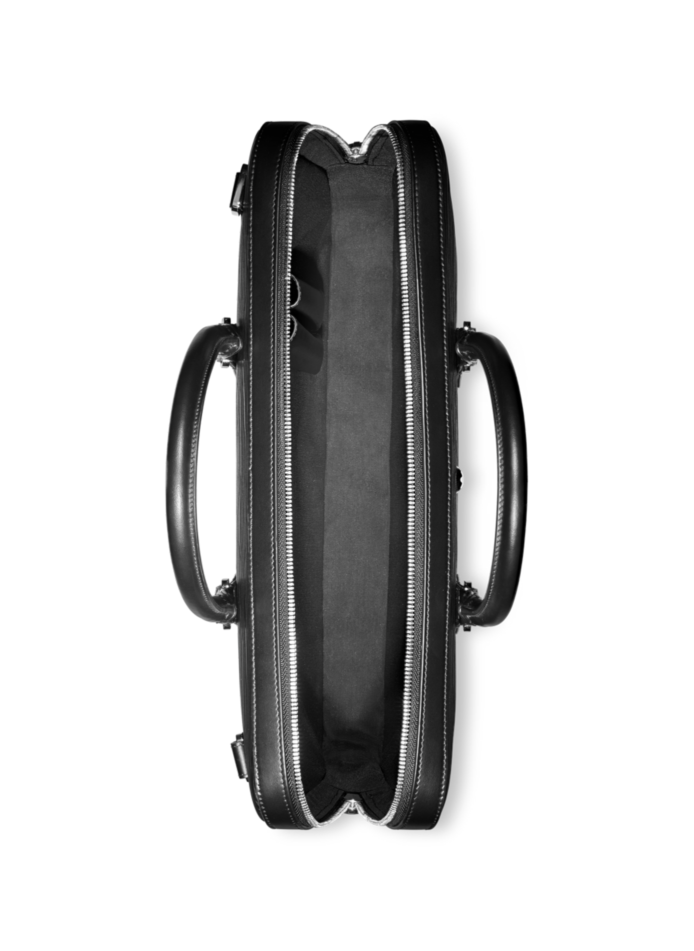 Leather document holder with shoulder strap MONTBLANC Black