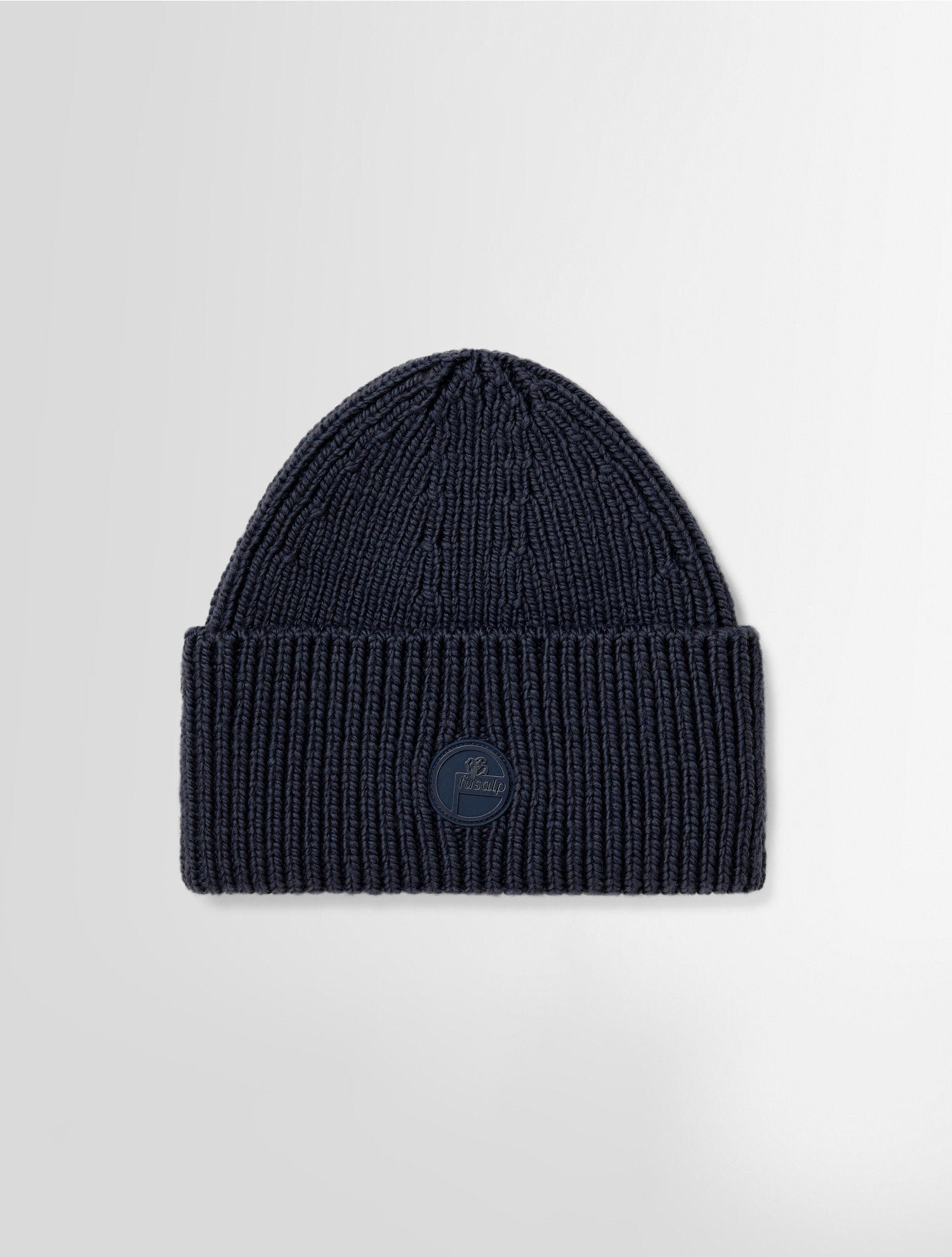 Bonnet knit beanie coupe regular FUSALP Bleu