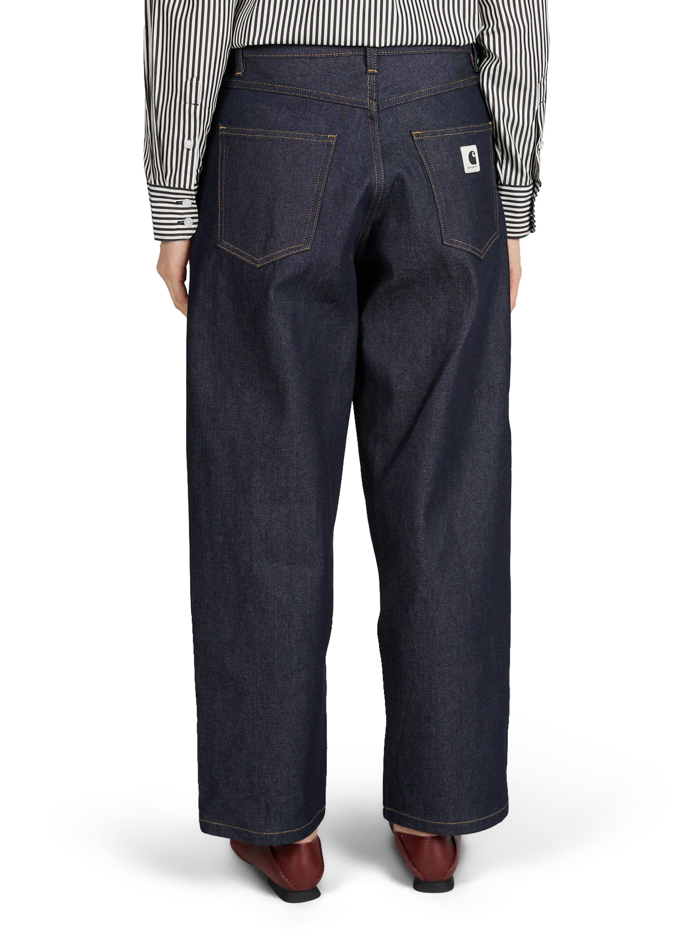 Loose cotton Jeans CARHARTT WIP Blue