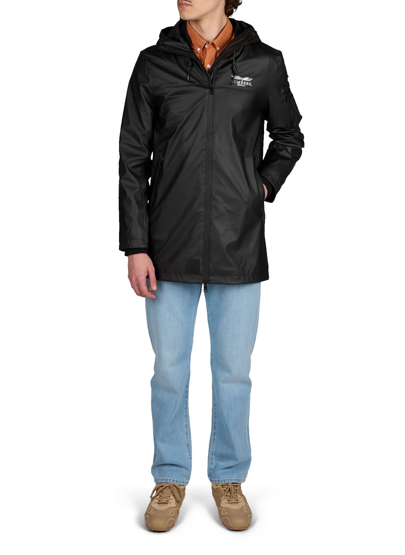 Blouson Djinn à capuche BOMBERS ORIGINAL Noir