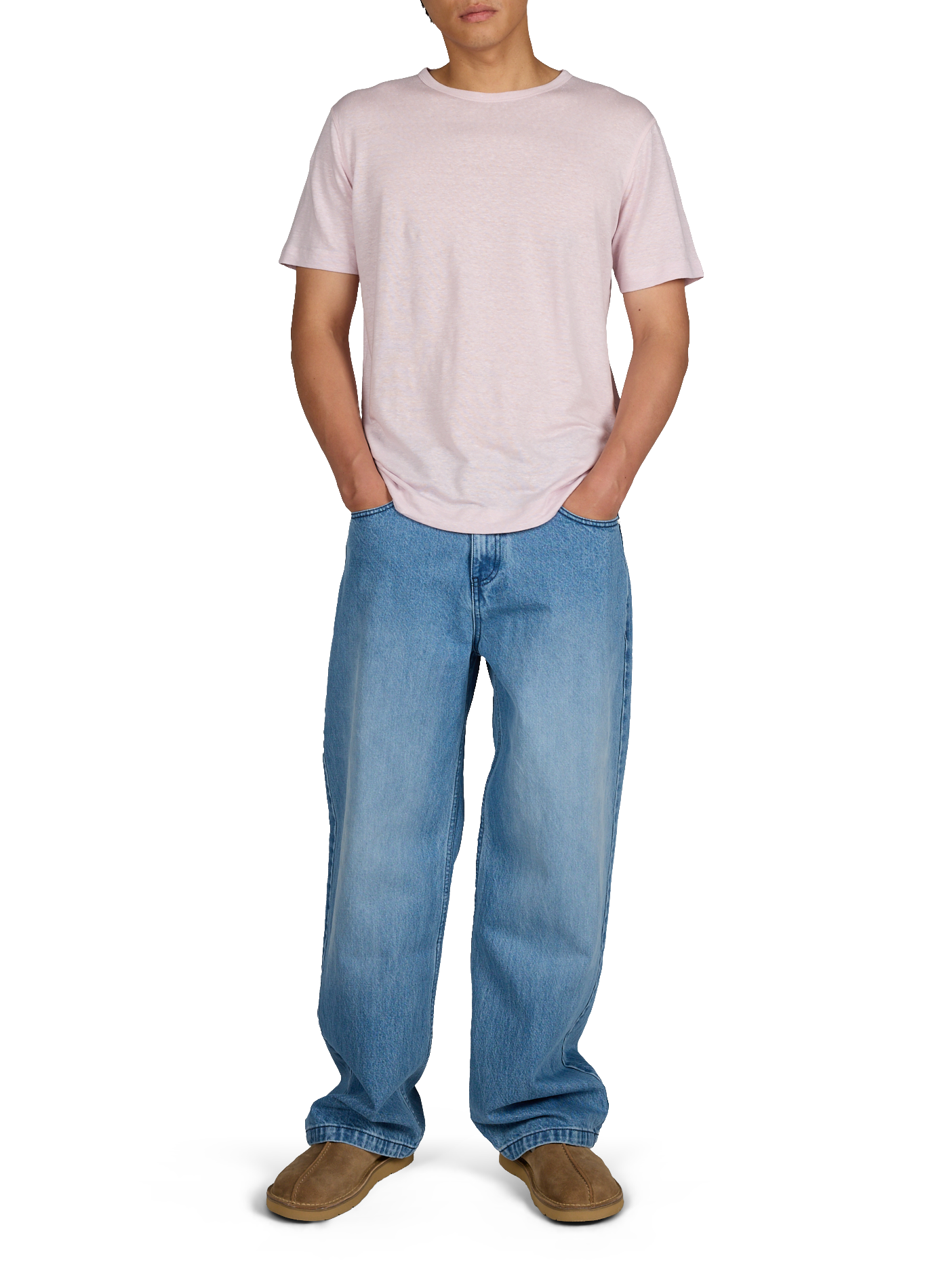 Jean large taille haute en coton ARTE ANTWERP Bleu