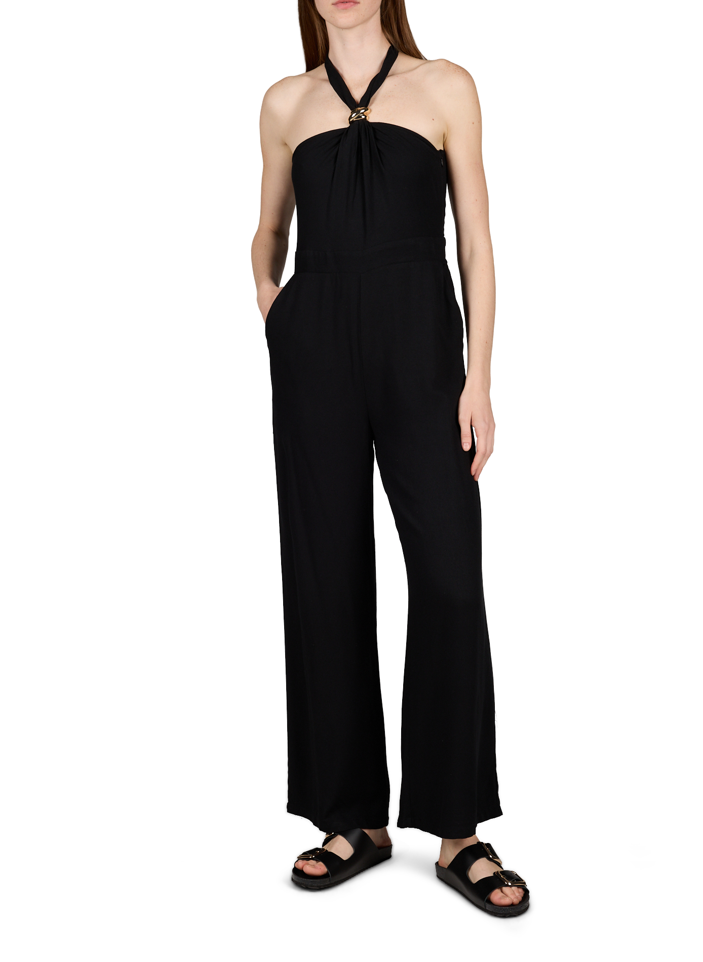 VILIANES Sleeveless Jumpsuit VILA Black