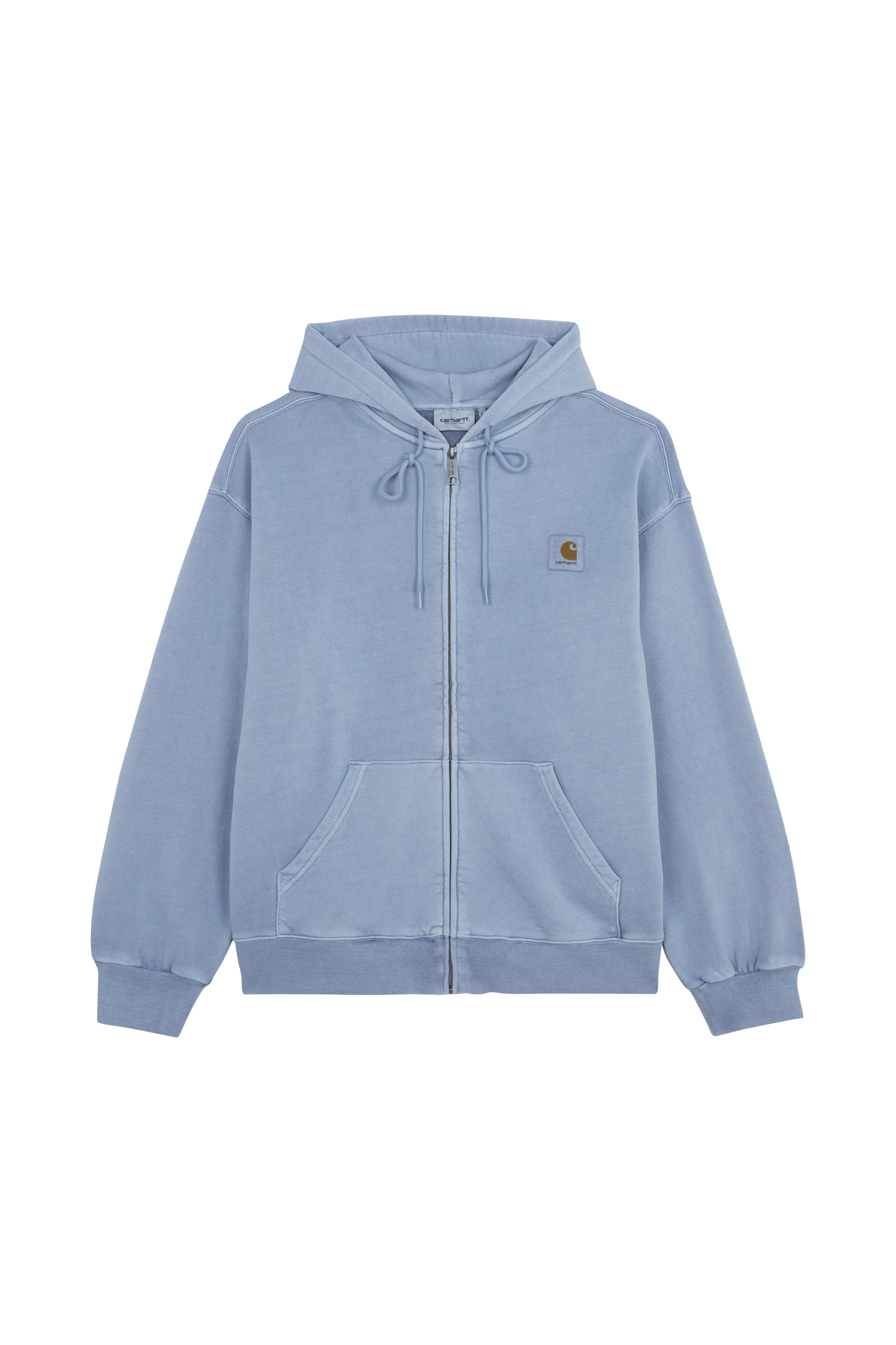 Hoodie zippé hooded nelson CARHARTT WIP Bleu
