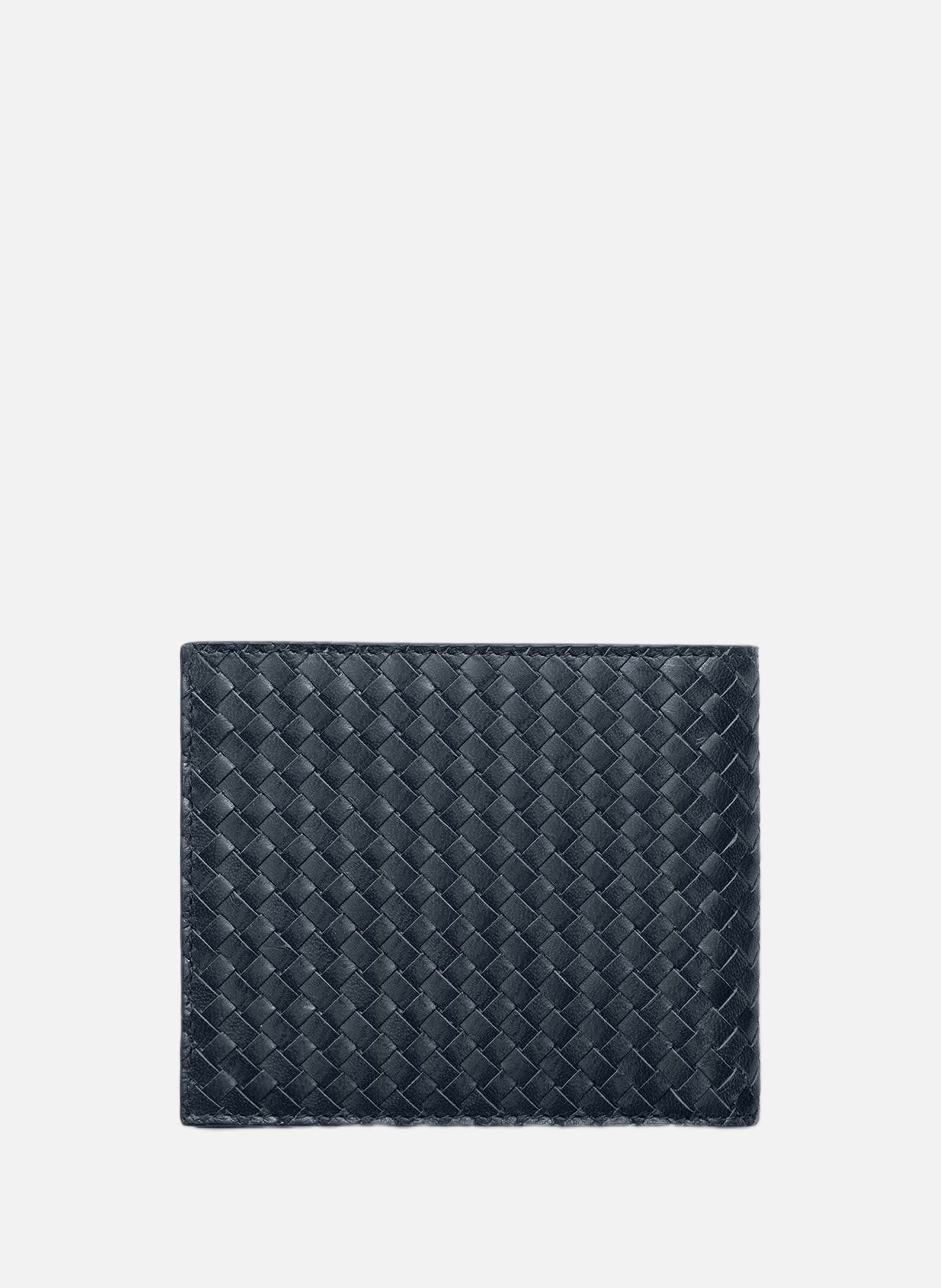 Portefeuille en cuir PRADA Bleu
