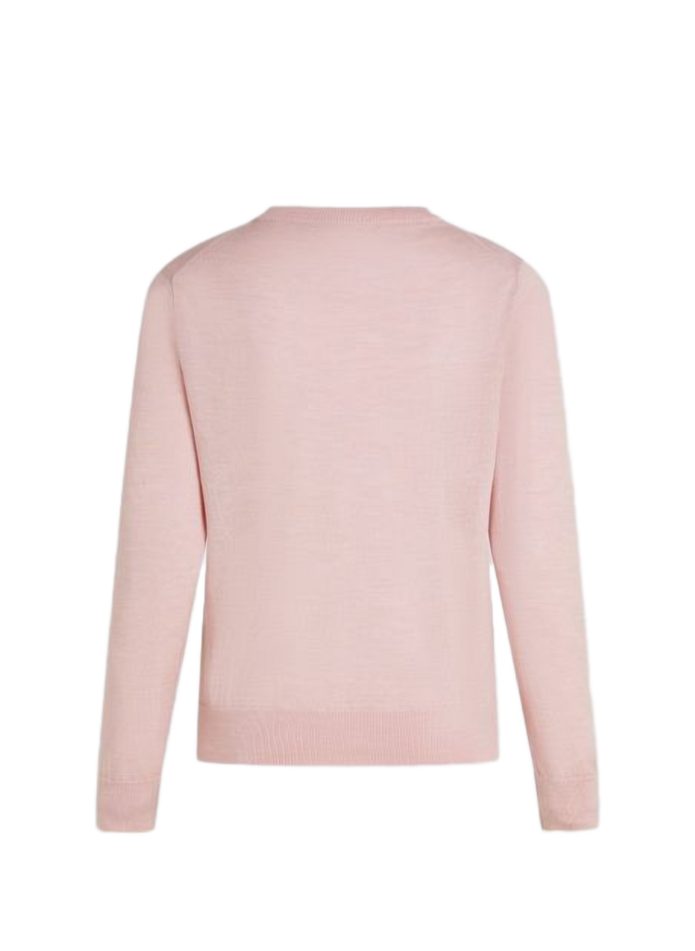Pull en laine mérinos KARL LAGERFELD Rose
