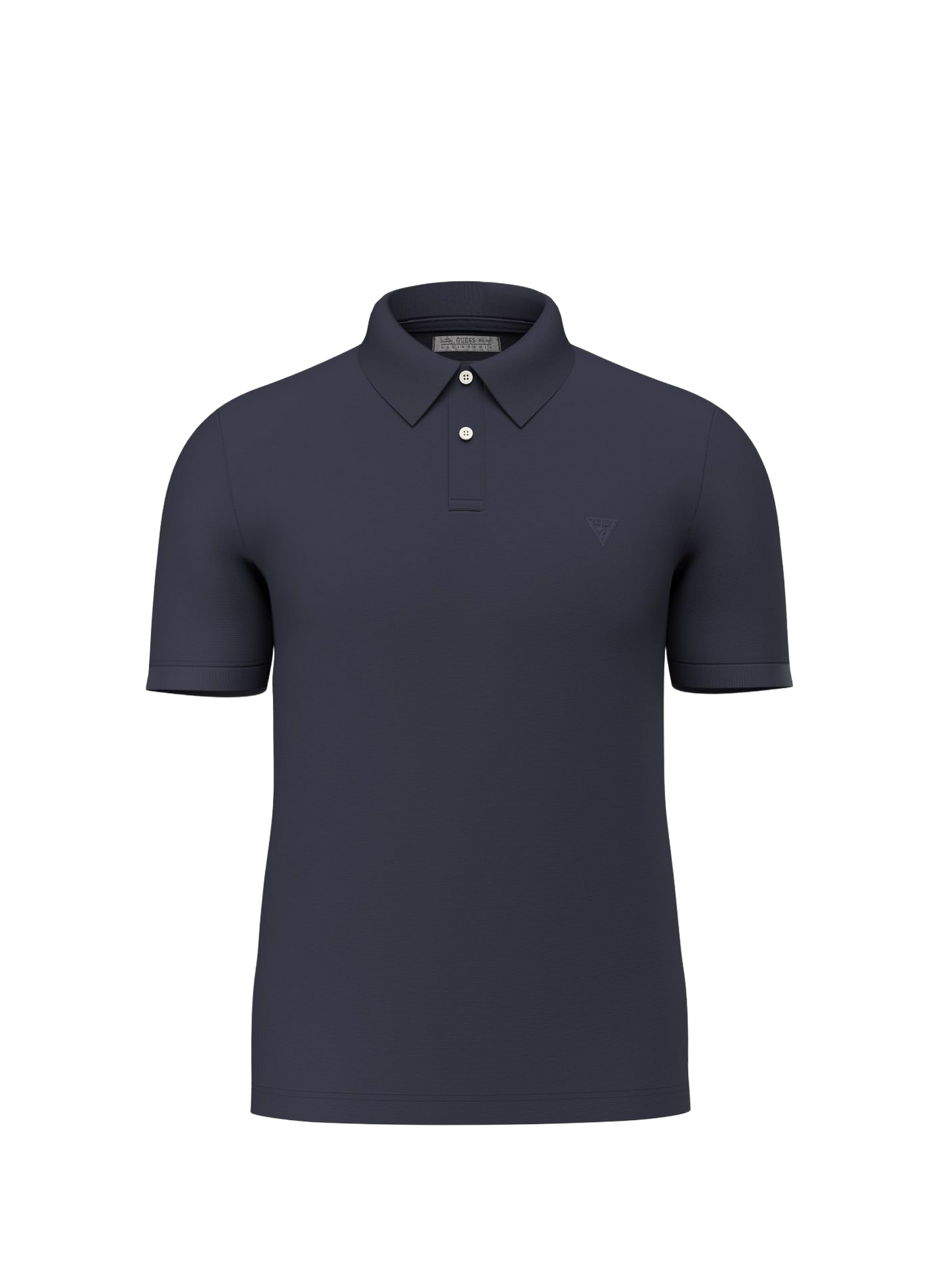 Cotton-blend polo shirt GUESS Blue