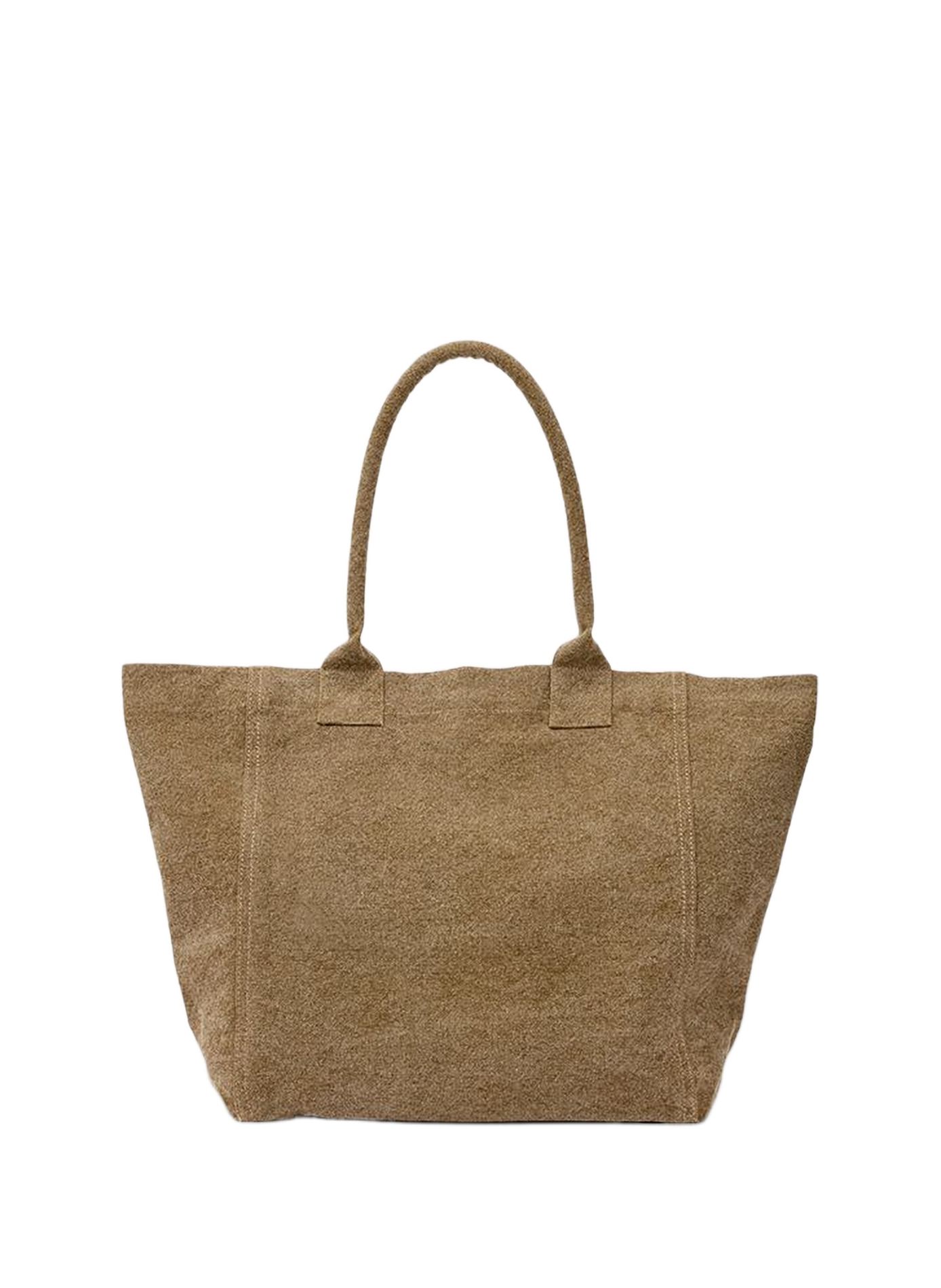 Sac cabas Yenky à logo en coton small  ISABEL MARANT Kaki